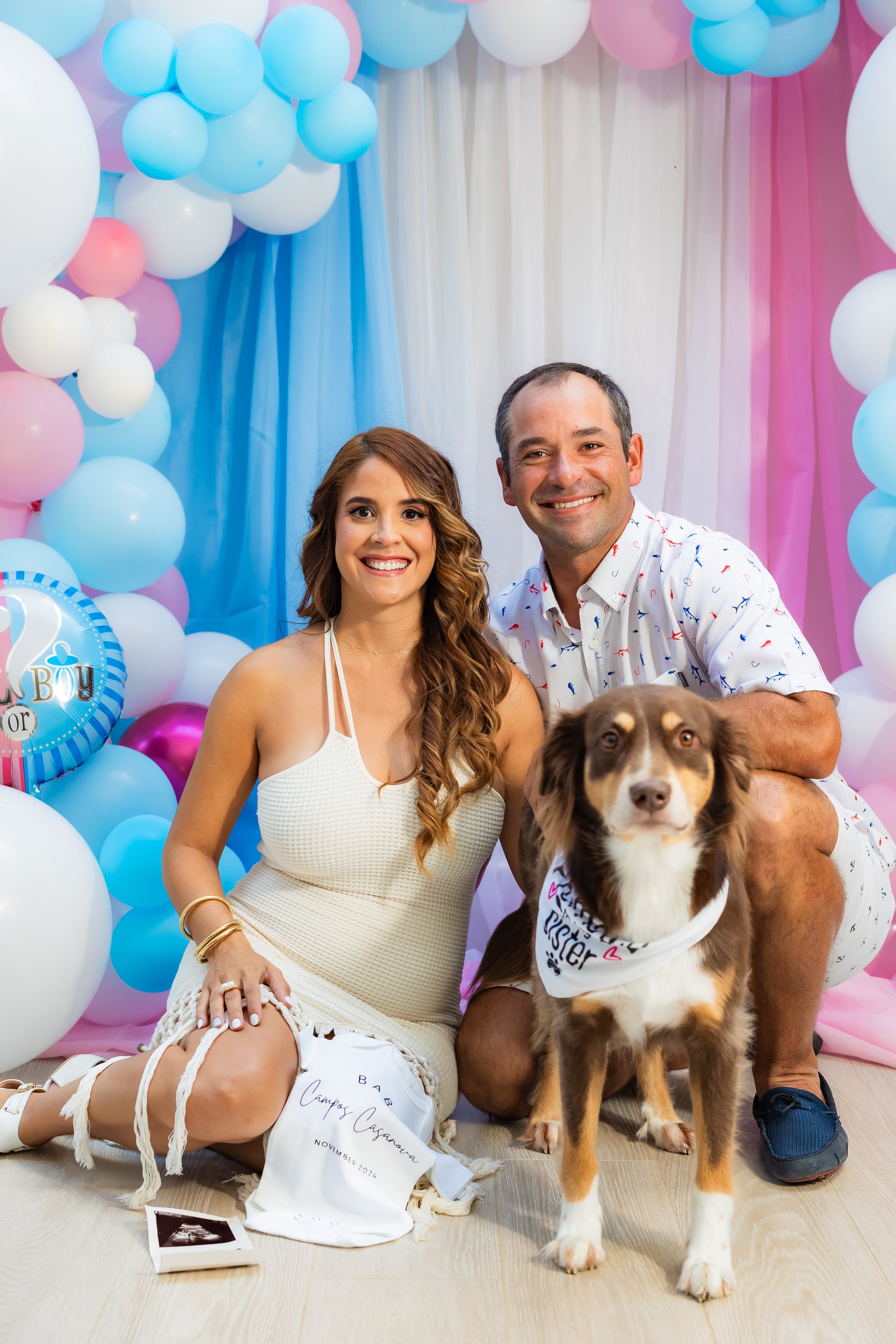 Rafa Campos y su esposa están de fiesta por el embarazo y por la clasificación del atleta a las Olimpiadas.