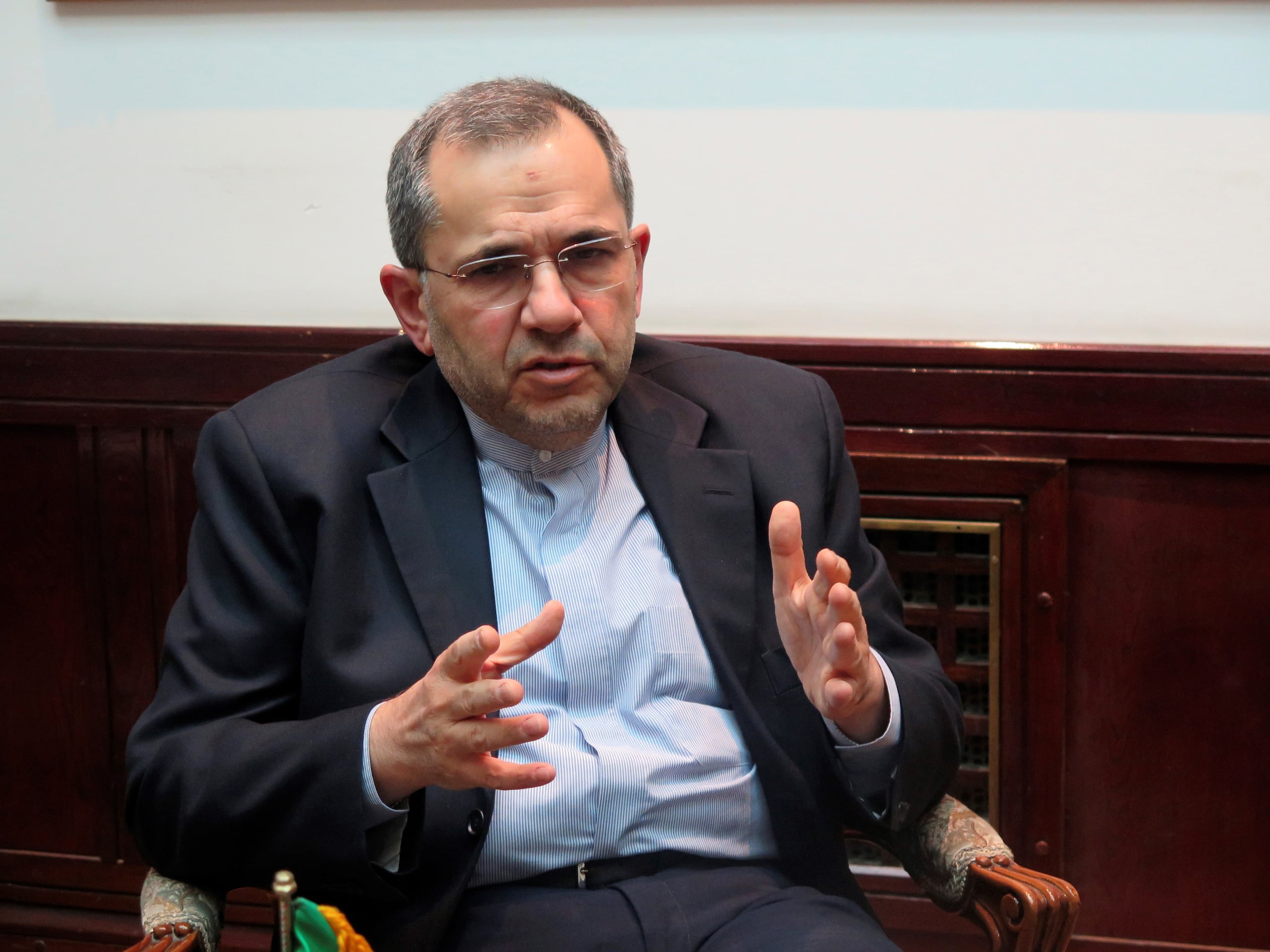 El viceministro de Exteriores de Irán, Majid Takht.