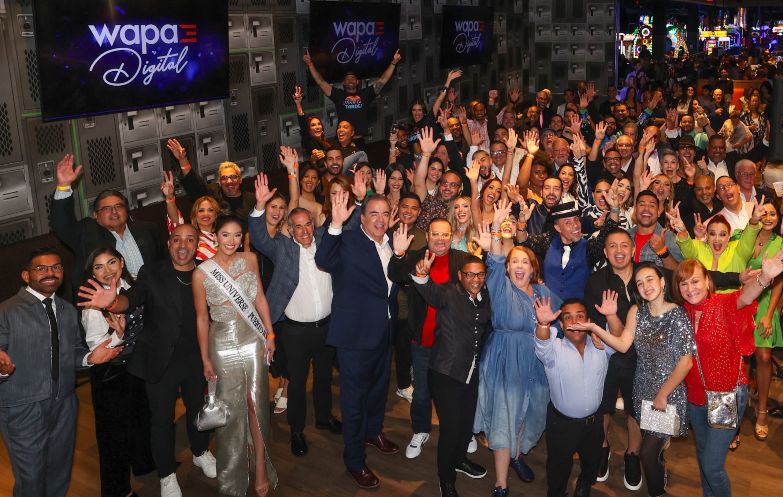 El evento se llevó a cabo en el establecimiento "Dave & Buster's" de San Juan.