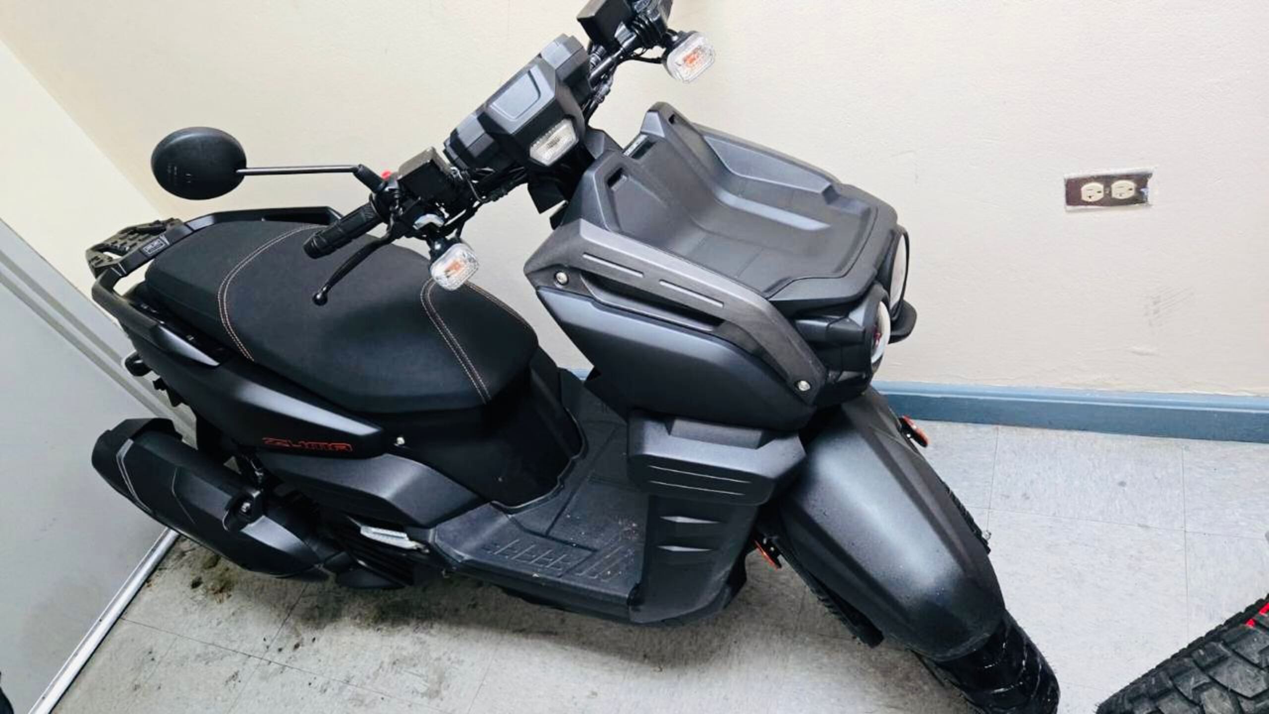 Motora ocupada por la Policía.