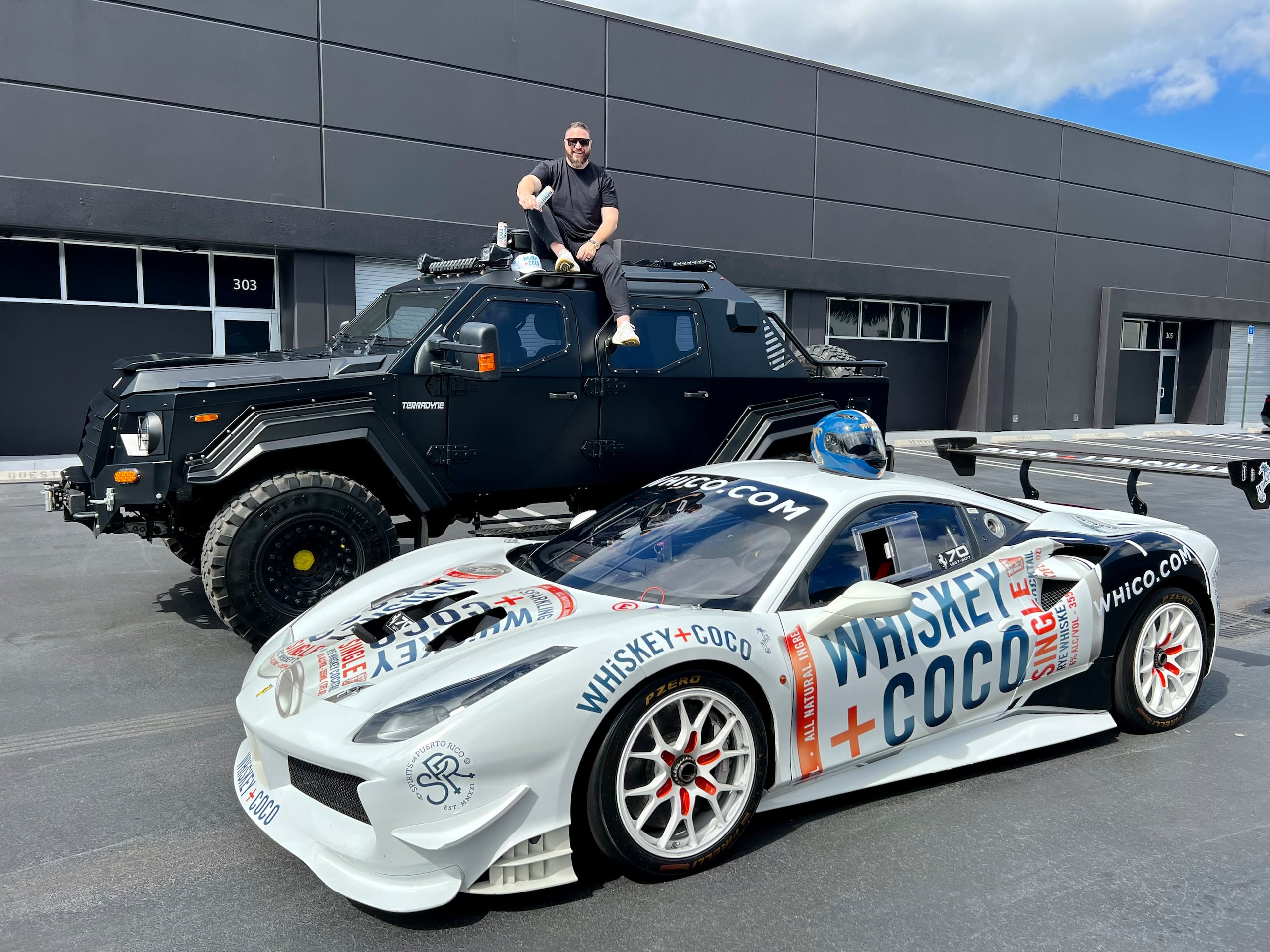 El puertorriqueño David Tirri, propietario y master formulator de WhiCo