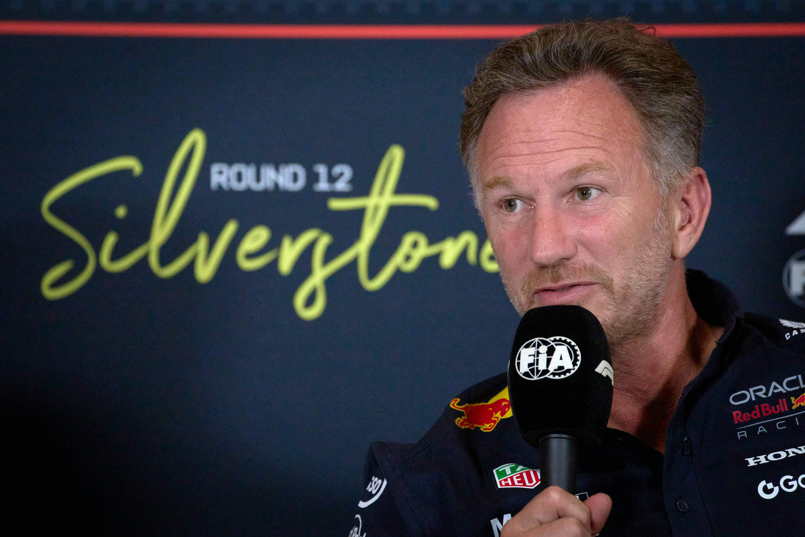 El director de Red Bull, Christian Horner.