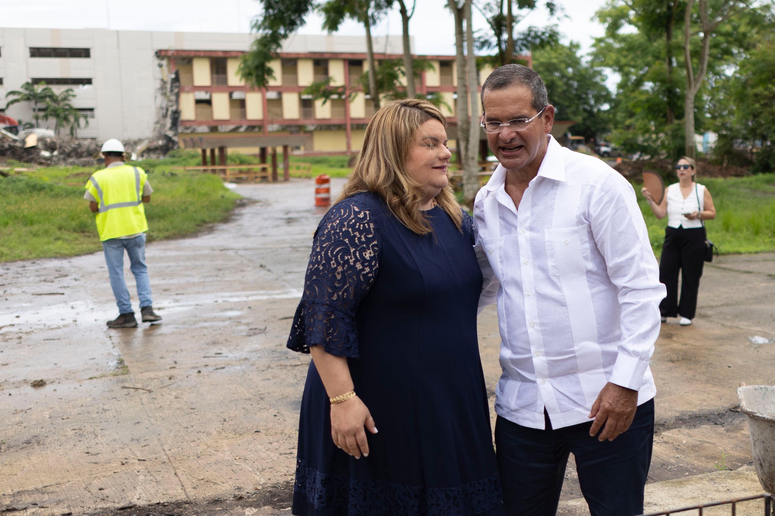 Pedro Pierluisi y Jenniffer Gonzalez