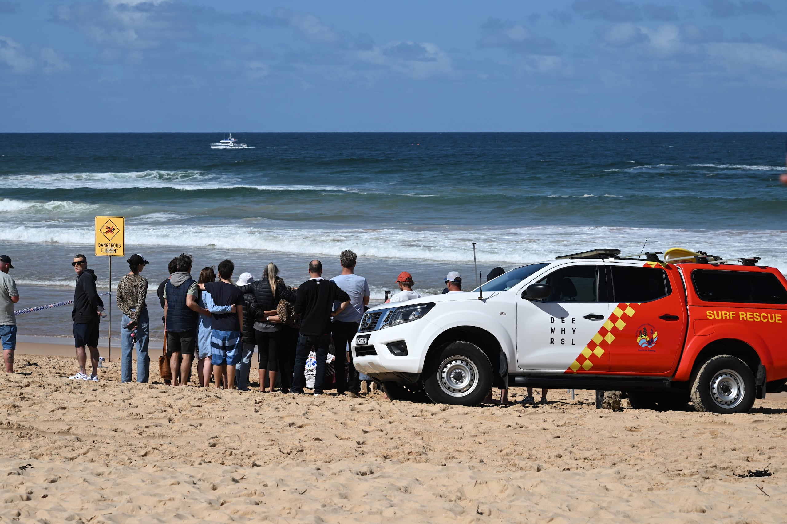 El hombre fue atacado en la playa Long Reef, en el norte de Sídney.