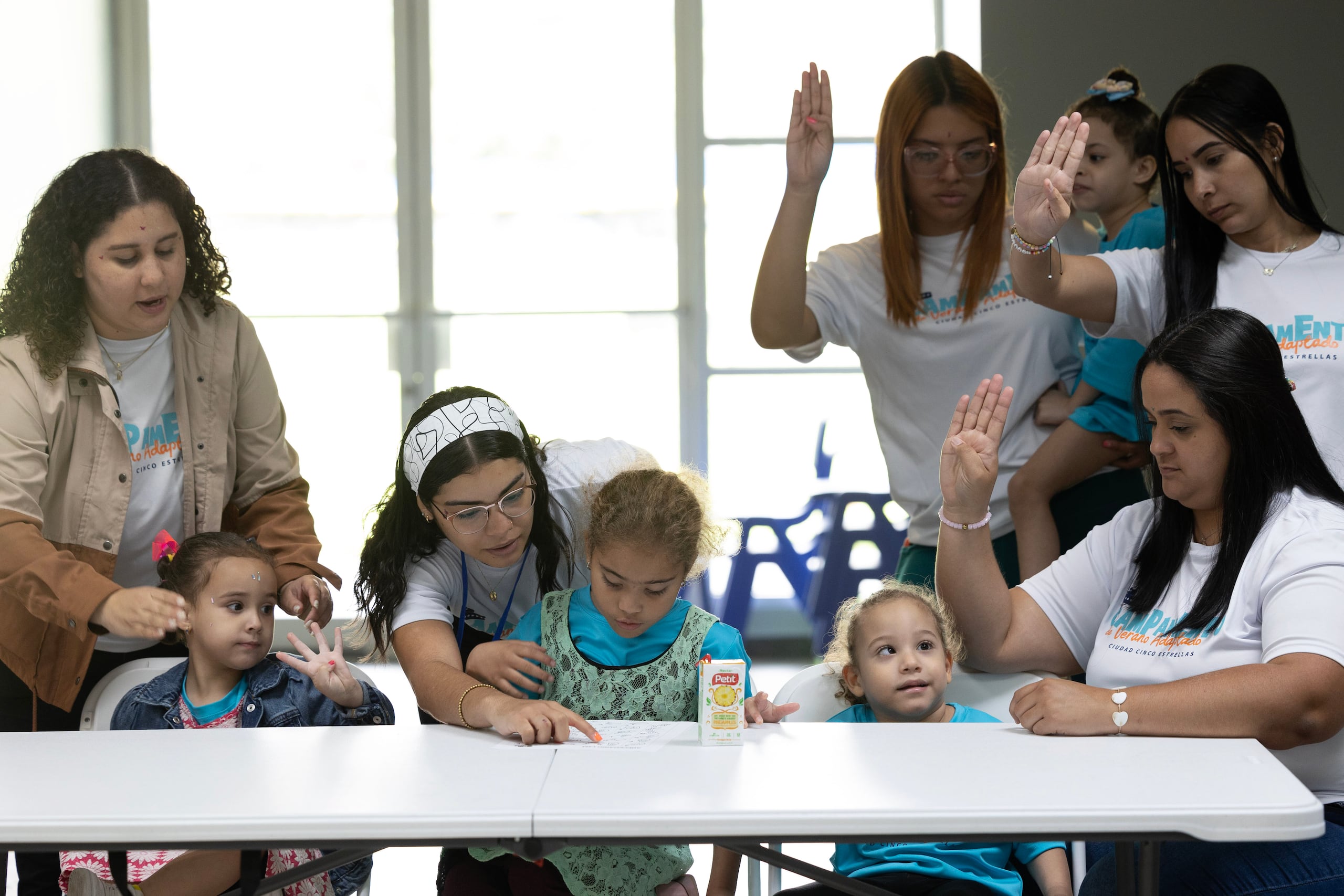 Unos 27 niños y adolescentes, entre los 4 y 14 años de edad, disfrutaron del proyecto que buscó principalmente la integración en un ambiente seguro.