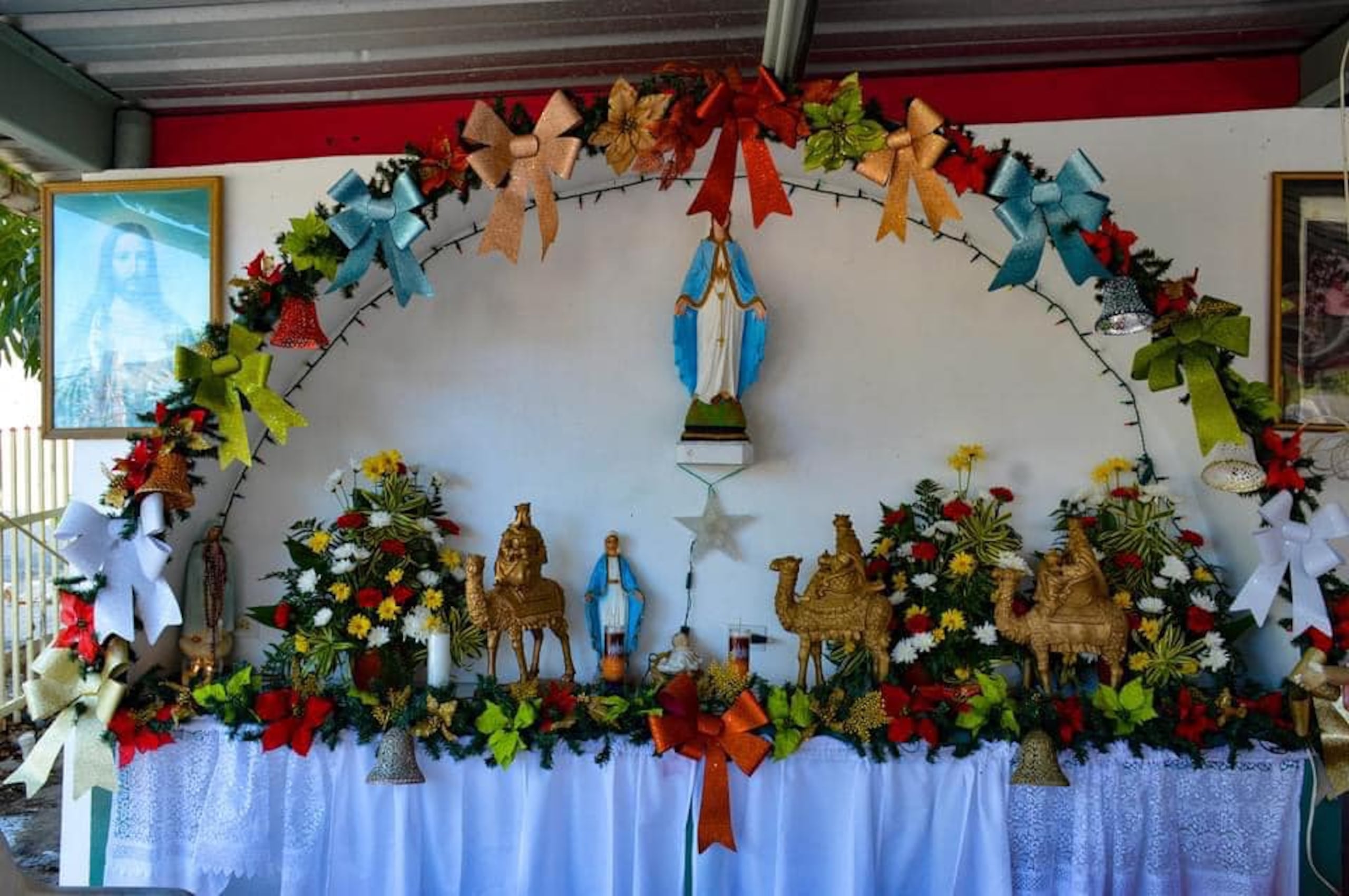 La familia Rodríguez Hernández celebra su Promesa de Reyes cada 6 de enero en el barrio Ceboruco de Peñuelas.