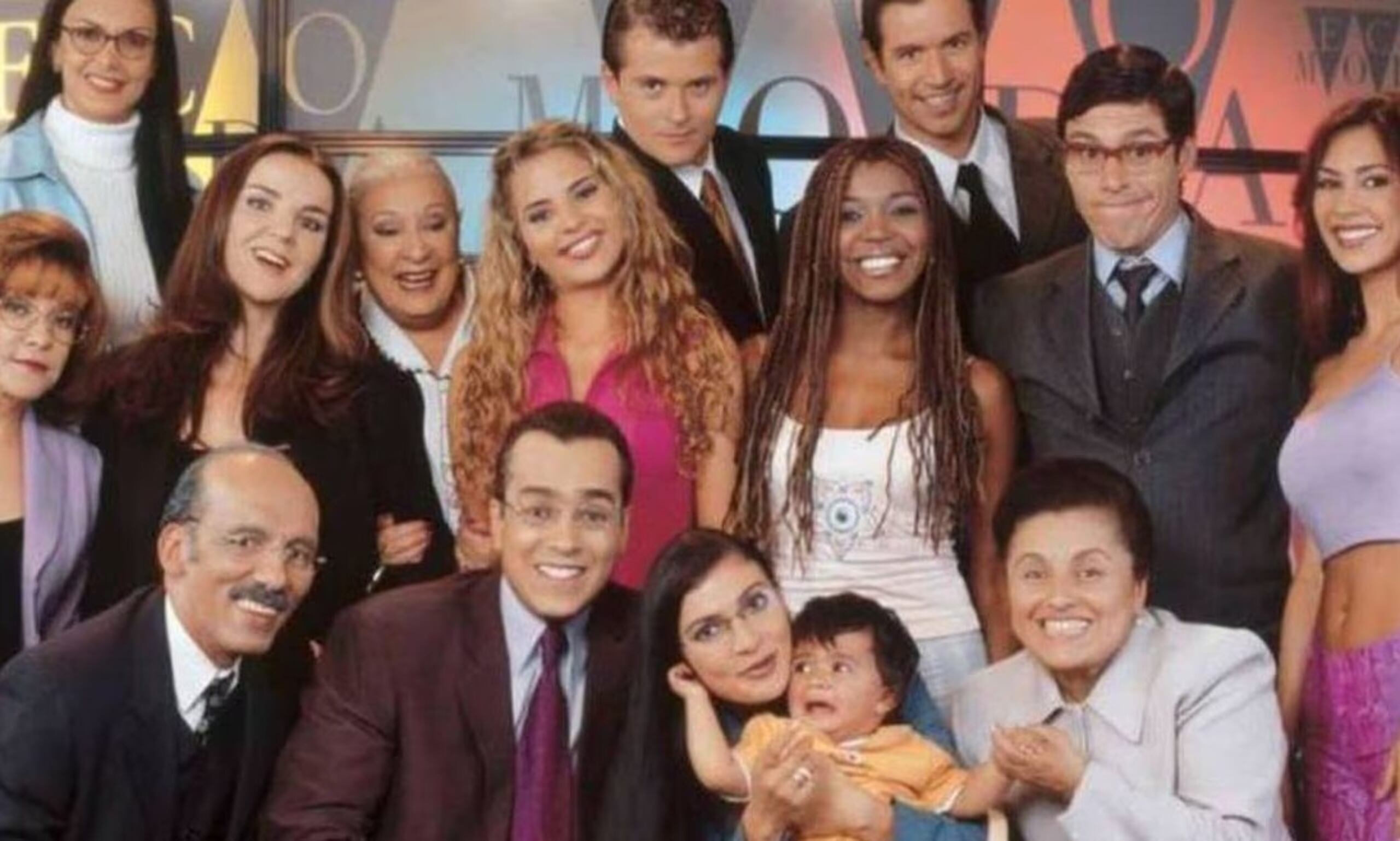 Parte del Elenco de la novela "Yo soy Betty, la fea".