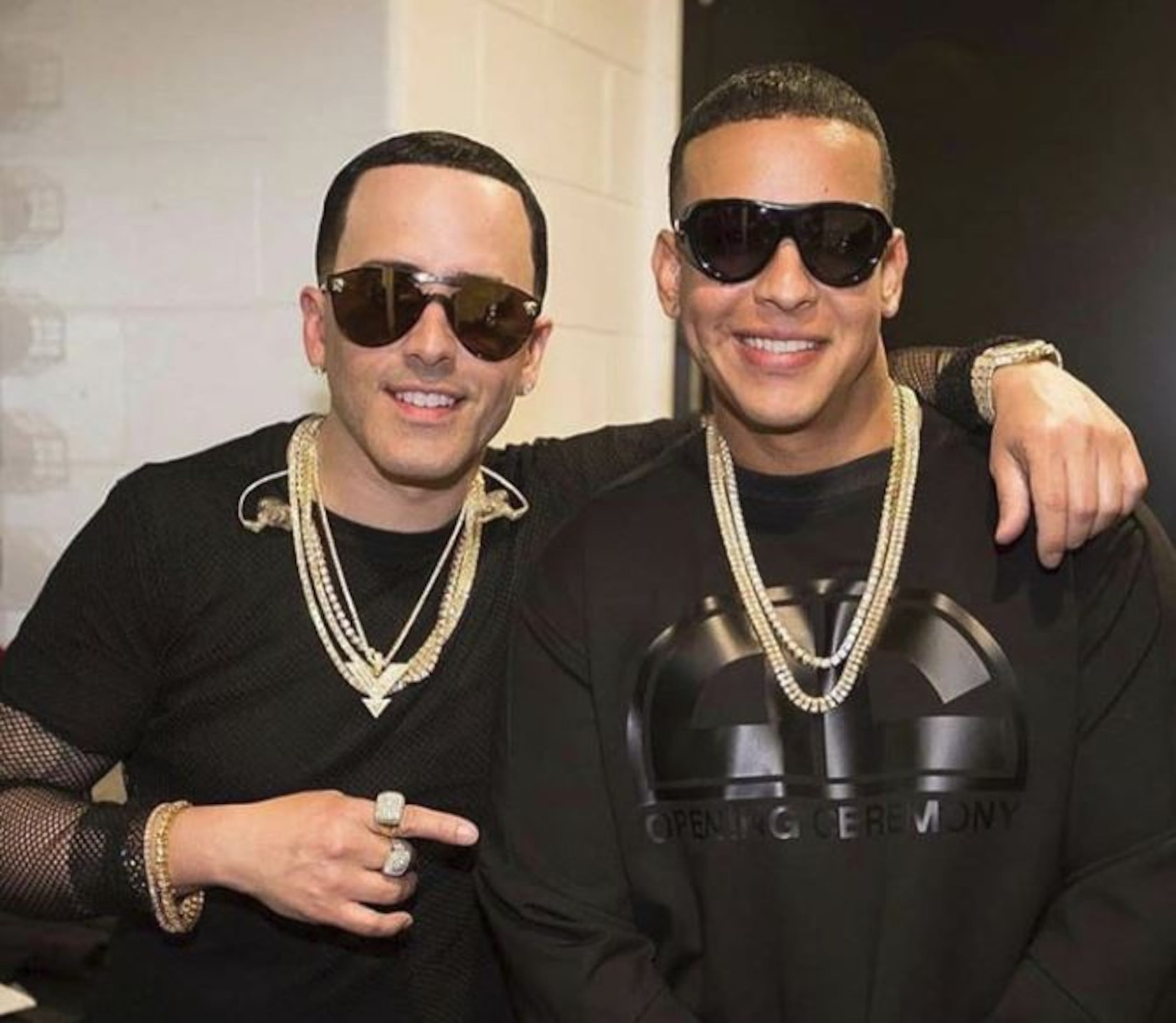 Yandel junto al "Big Boss"