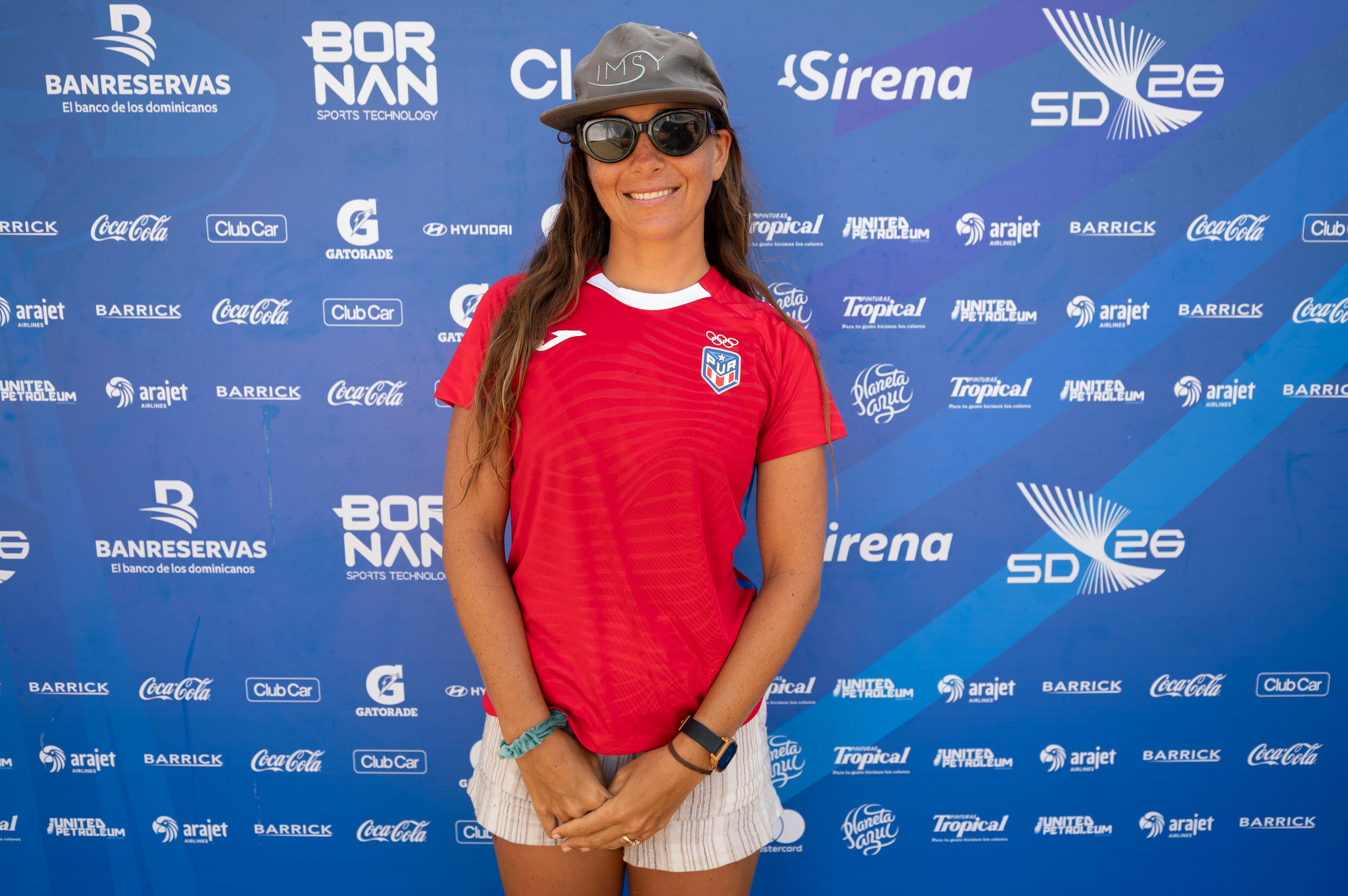 Jazmine Dean tras su gesta.