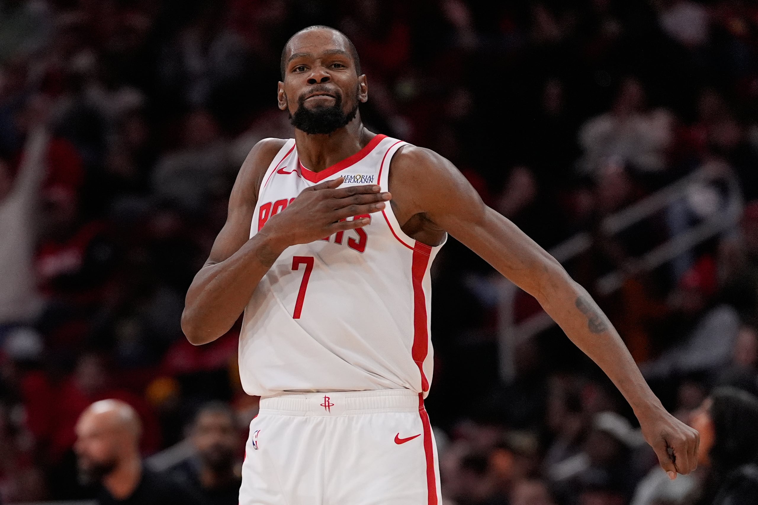 Kevin Durant, de los Rockets de Houston.
