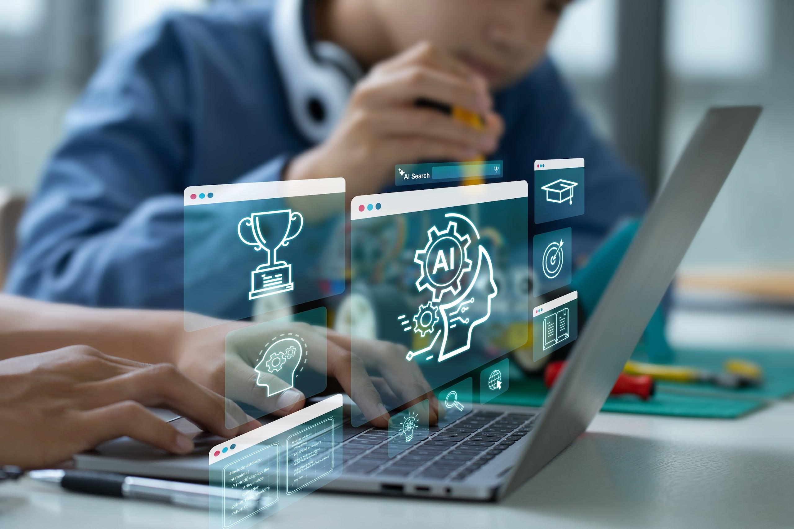 La inteligencia artificial no es para suplantar el trabajo de la persona, sino realzar su potencial creativo.