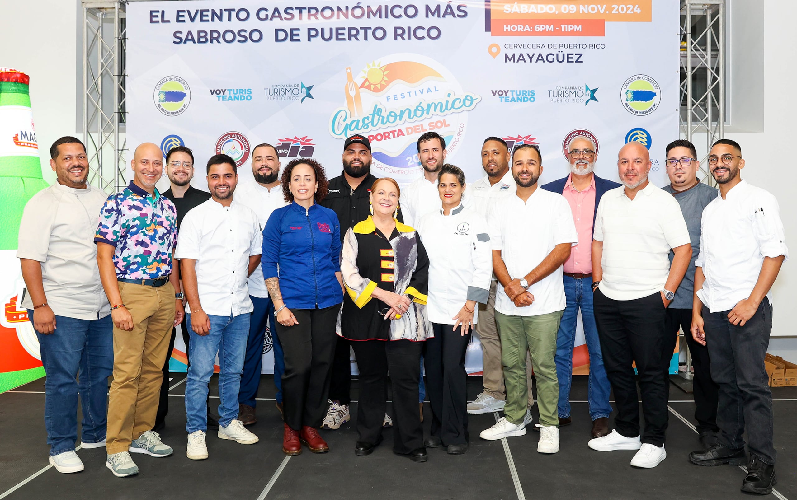 La  duodécima edición del Festival Gastronómico Porta del Sol contará además con los más prestigiosos chefs y restaurantes de Puerto Rico, cervezas, vinos y expositores de licores.