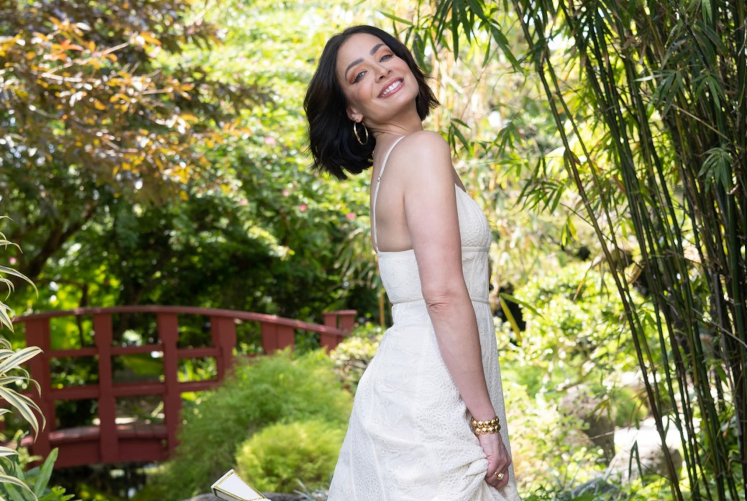 El contacto con la naturaleza es una de las prácticas que le fascina.