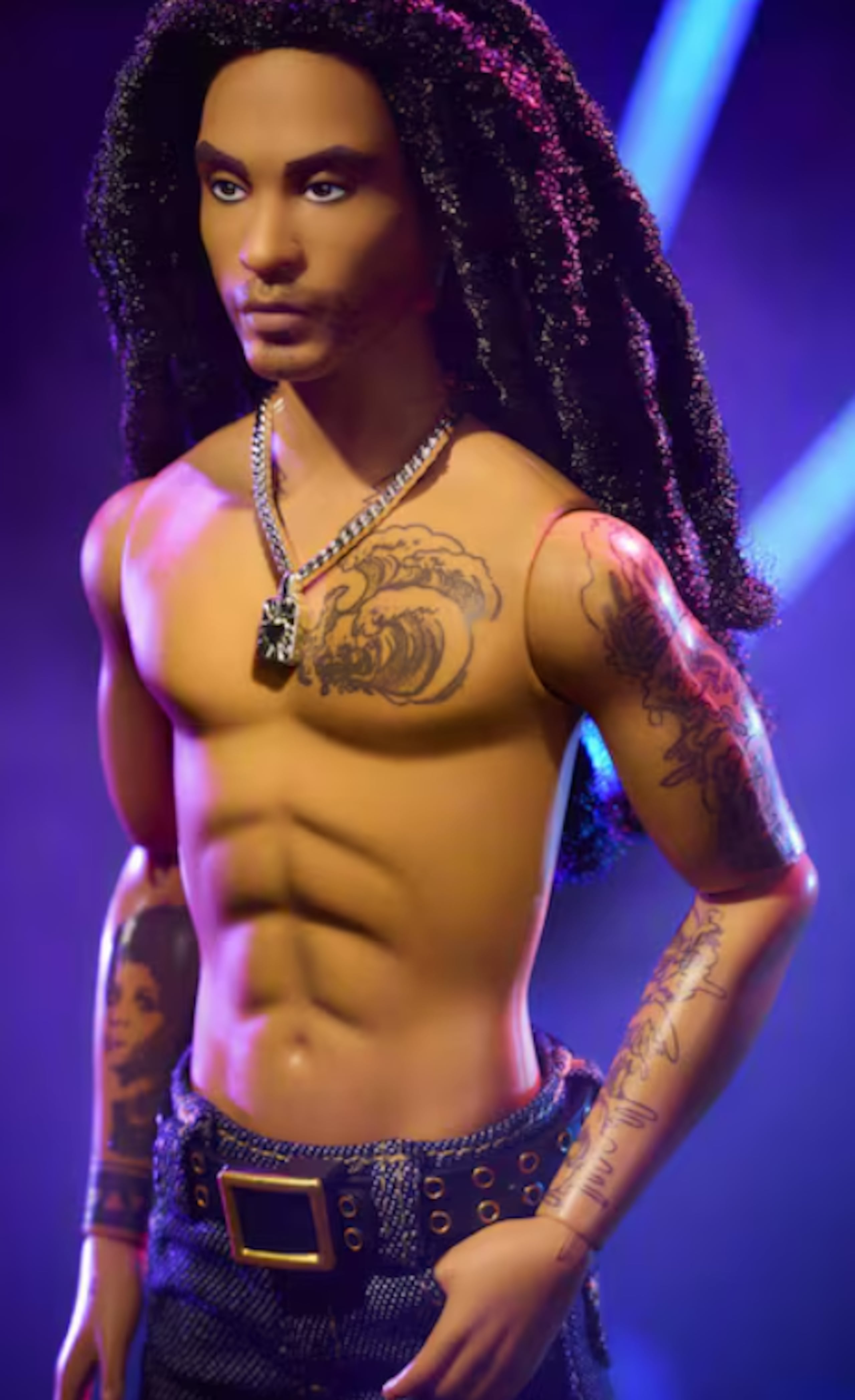 El muñeco Ken de Lenny Kravitz.