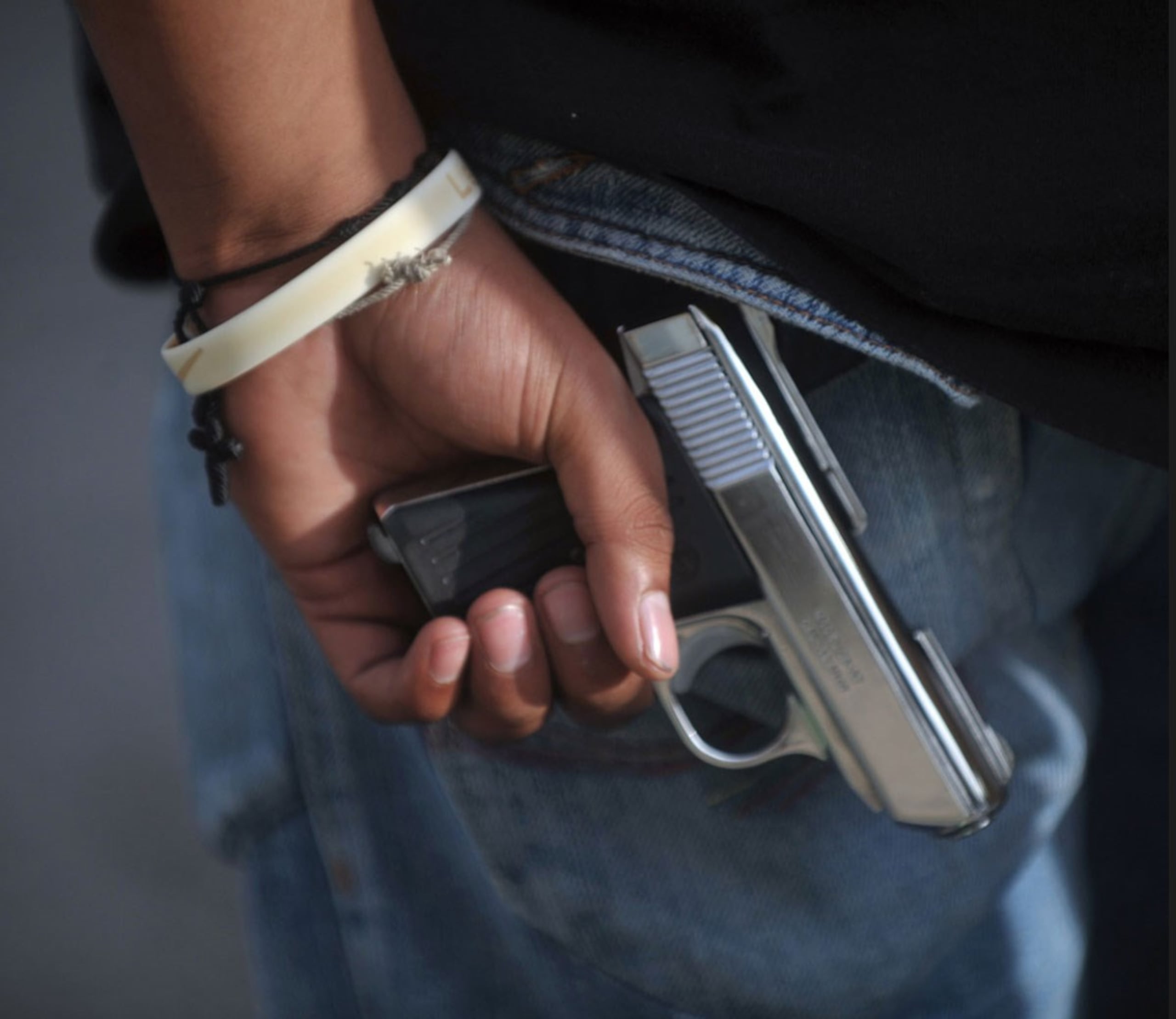 El arma fue ocupada en la residencia. (GFR Media)