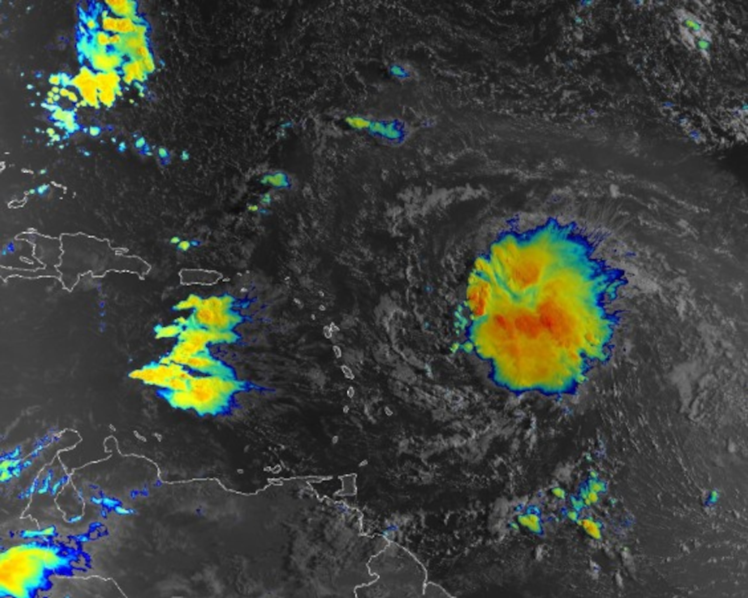 Hoy pasa una onda tropical al sur de Puerto Rico, mientras que los remanentes de Dolly llegarán el domingo.