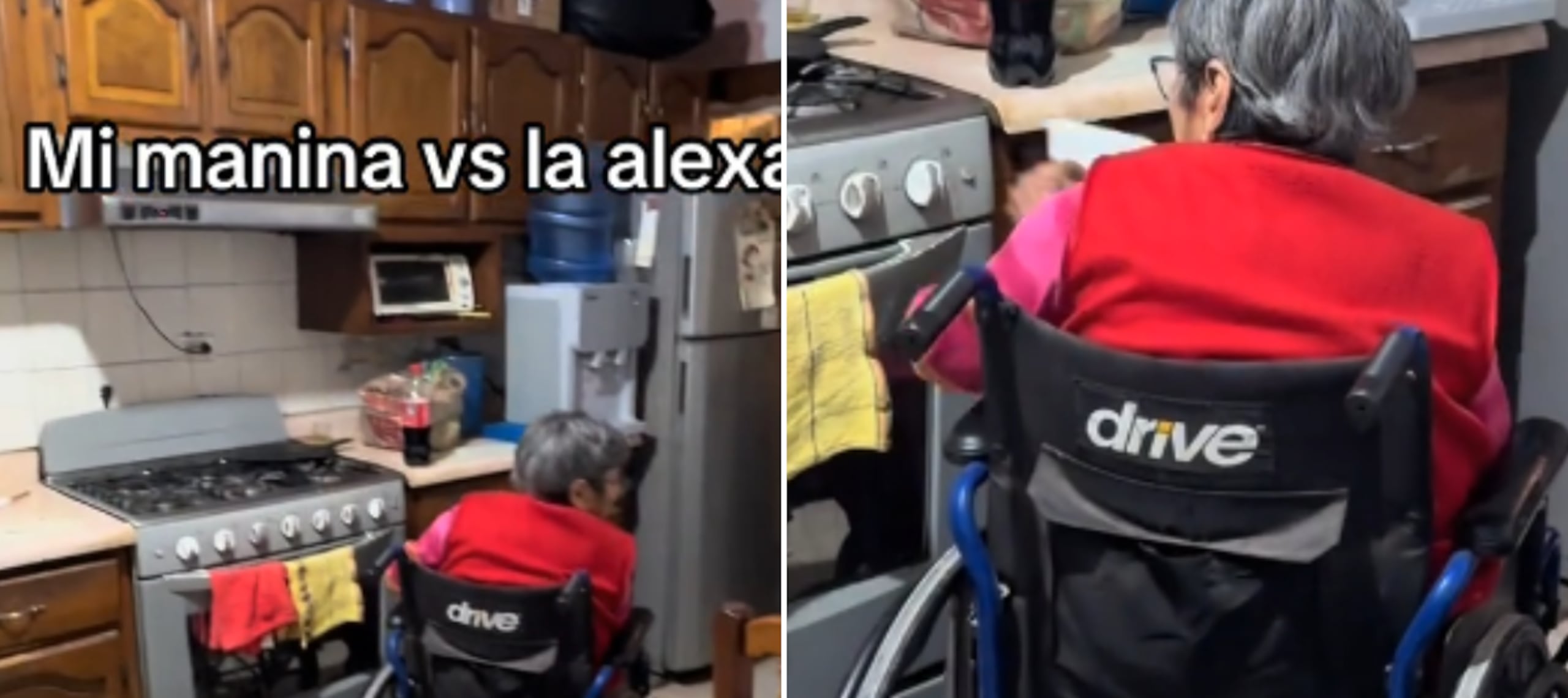 Así fue su reacción.