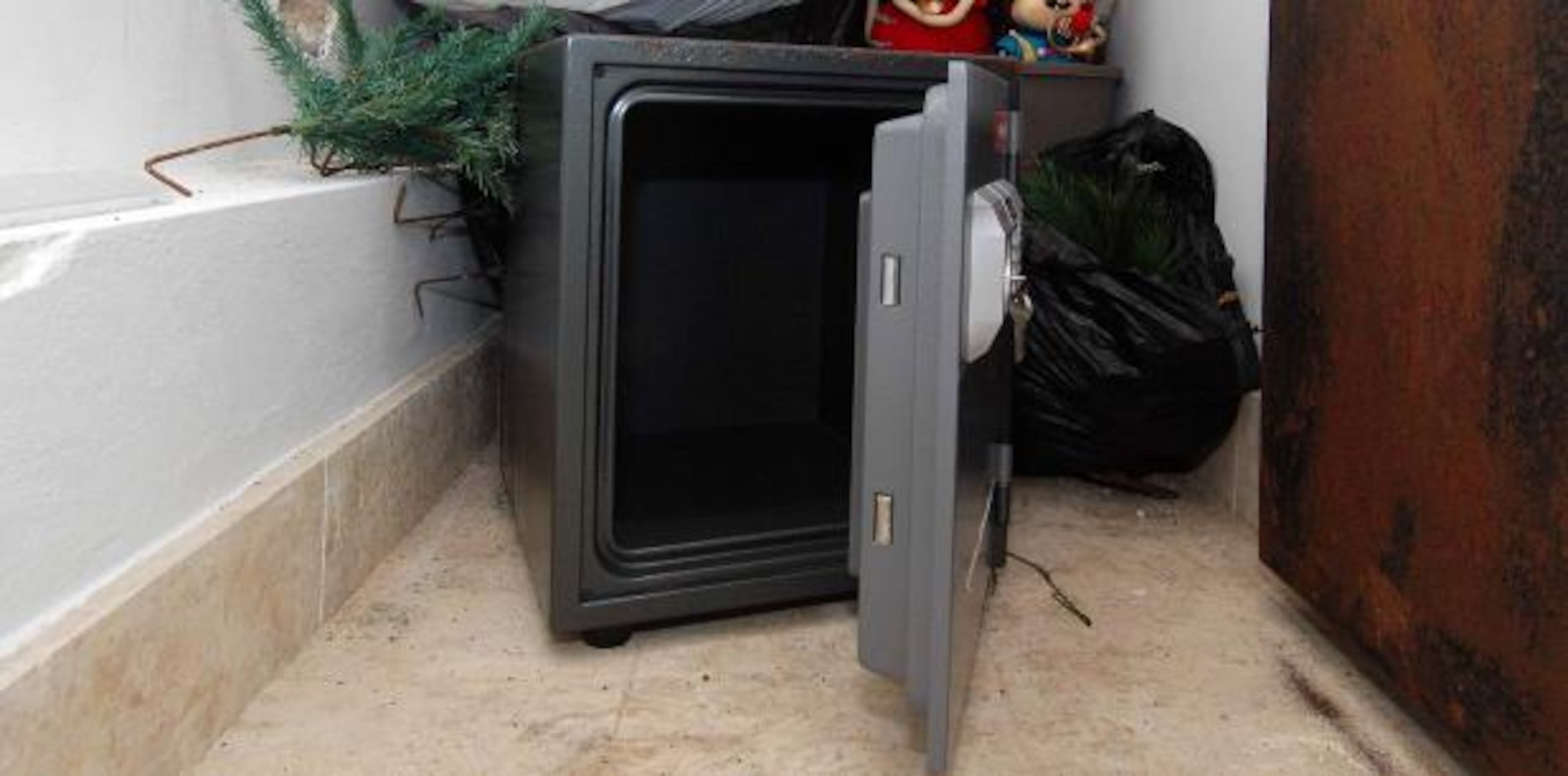 Imagen de una caja fuerte. (Archivo)