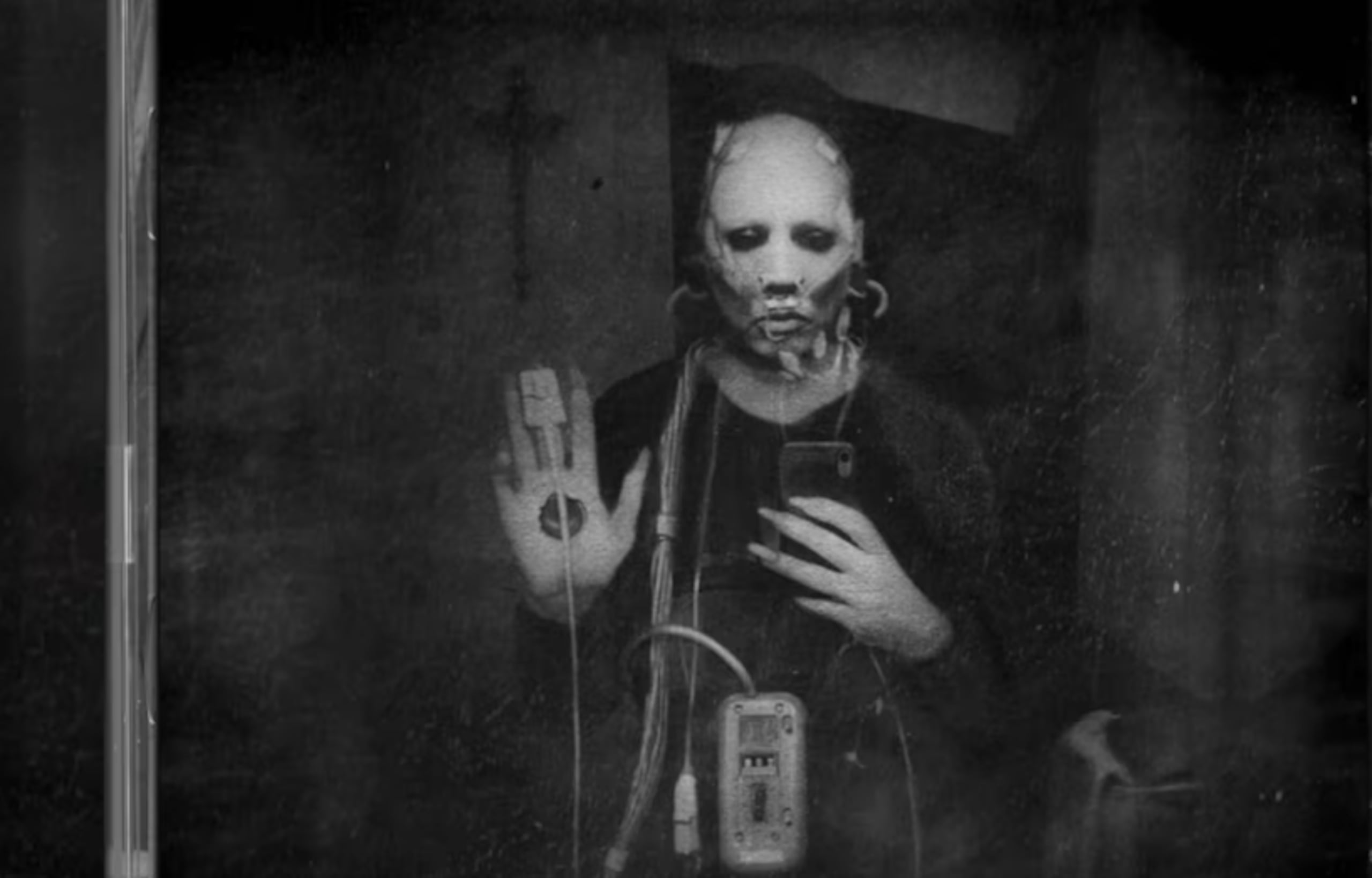 En la foto, un miembro de Sopor Aeternus & The Ensemble of Shadows.