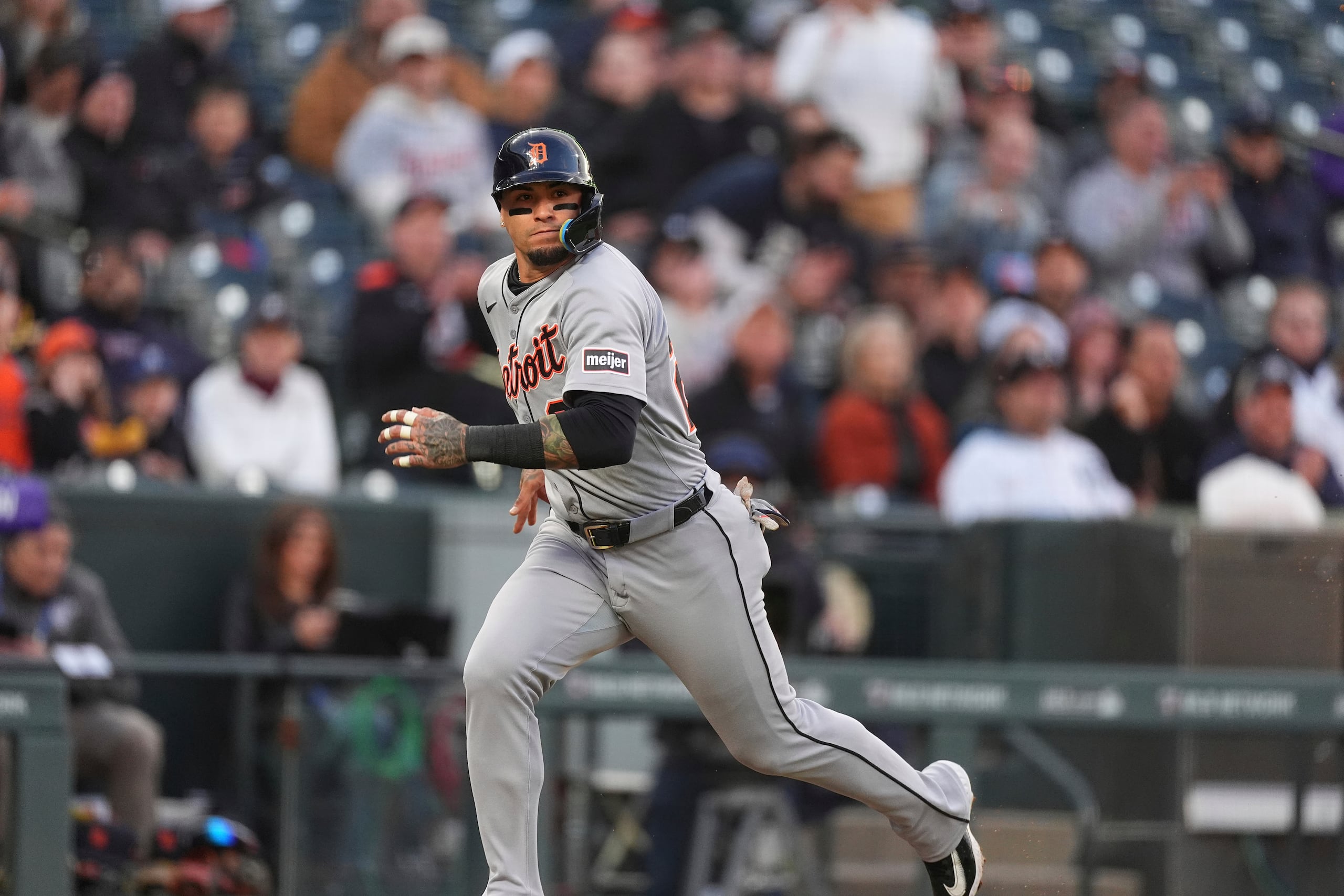 Javier Báez en foto de archivo. (AP Photo/David Zalubowski)