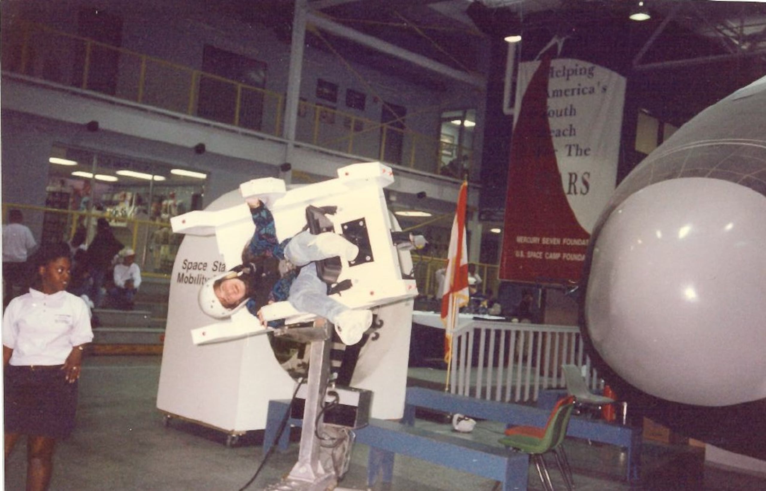 Hace 28 años participó en el Space Camp, cuando era estudiante de escuela superior en Sabana Grande.
