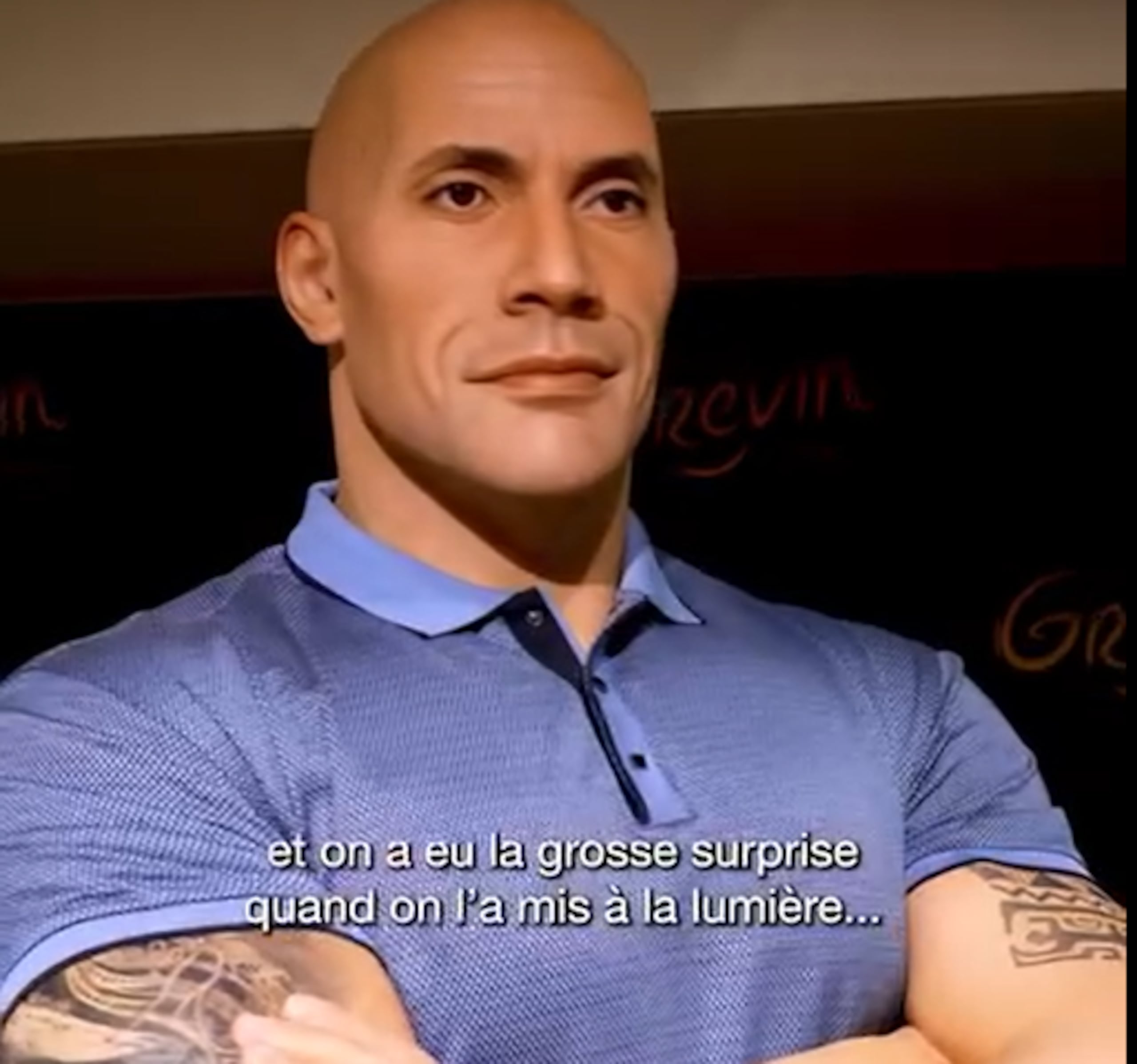 Johnson indicó que se pondría en contacto con el museo y una vez corregido el asunto, visitaría el lugar para "tomarme un copa de vino conmigo mismo".