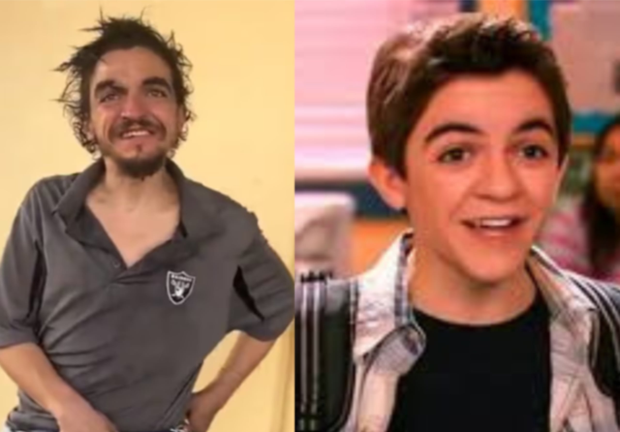 El actor volvió a dormir en las calles.