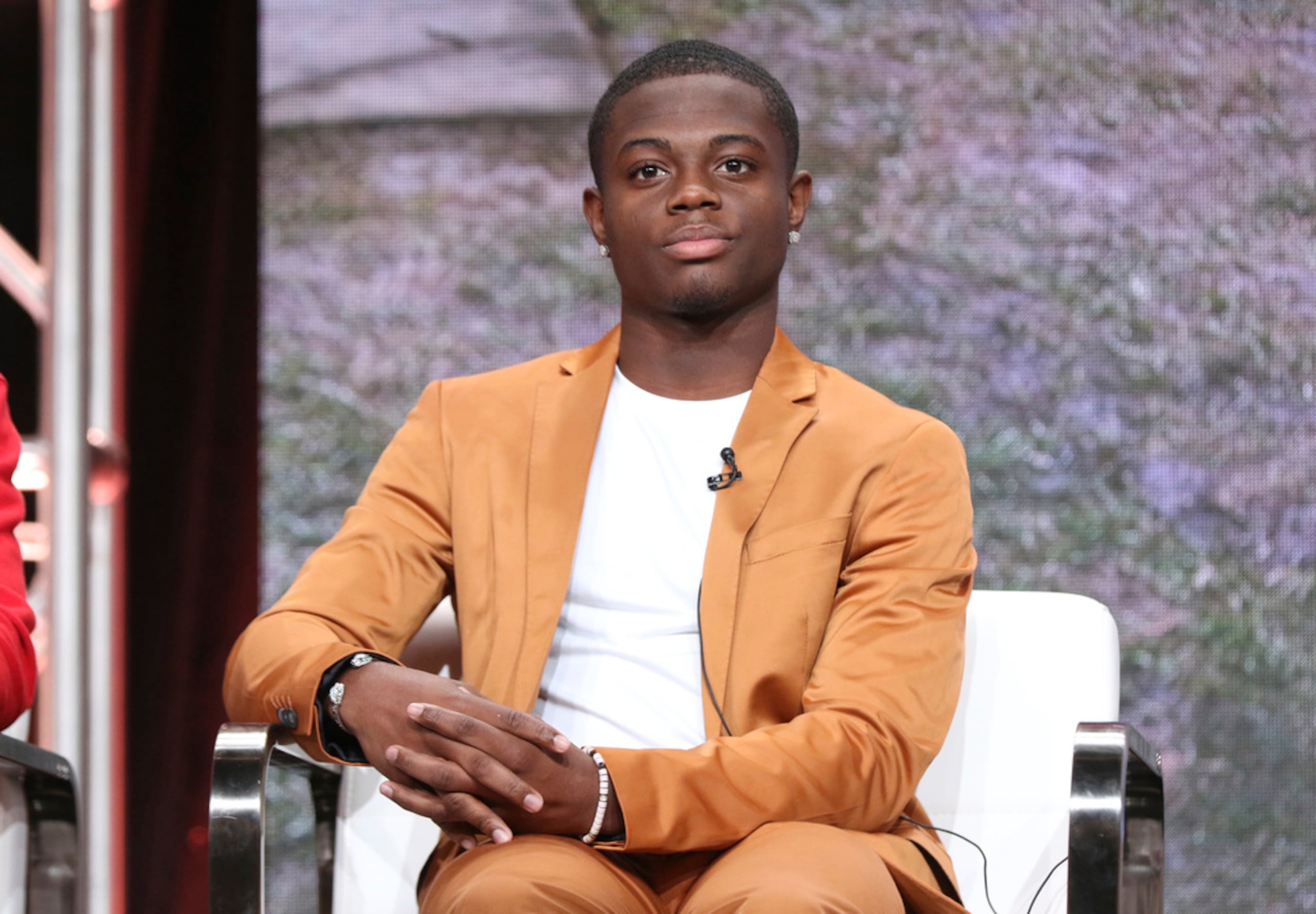 Akili McDowell participa en el panel "David Makes Man" de OWN en la gira de prensa de verano de la Asociación de Críticos de Televisión, el 25 de julio de 2019, en Beverly Hills, California.