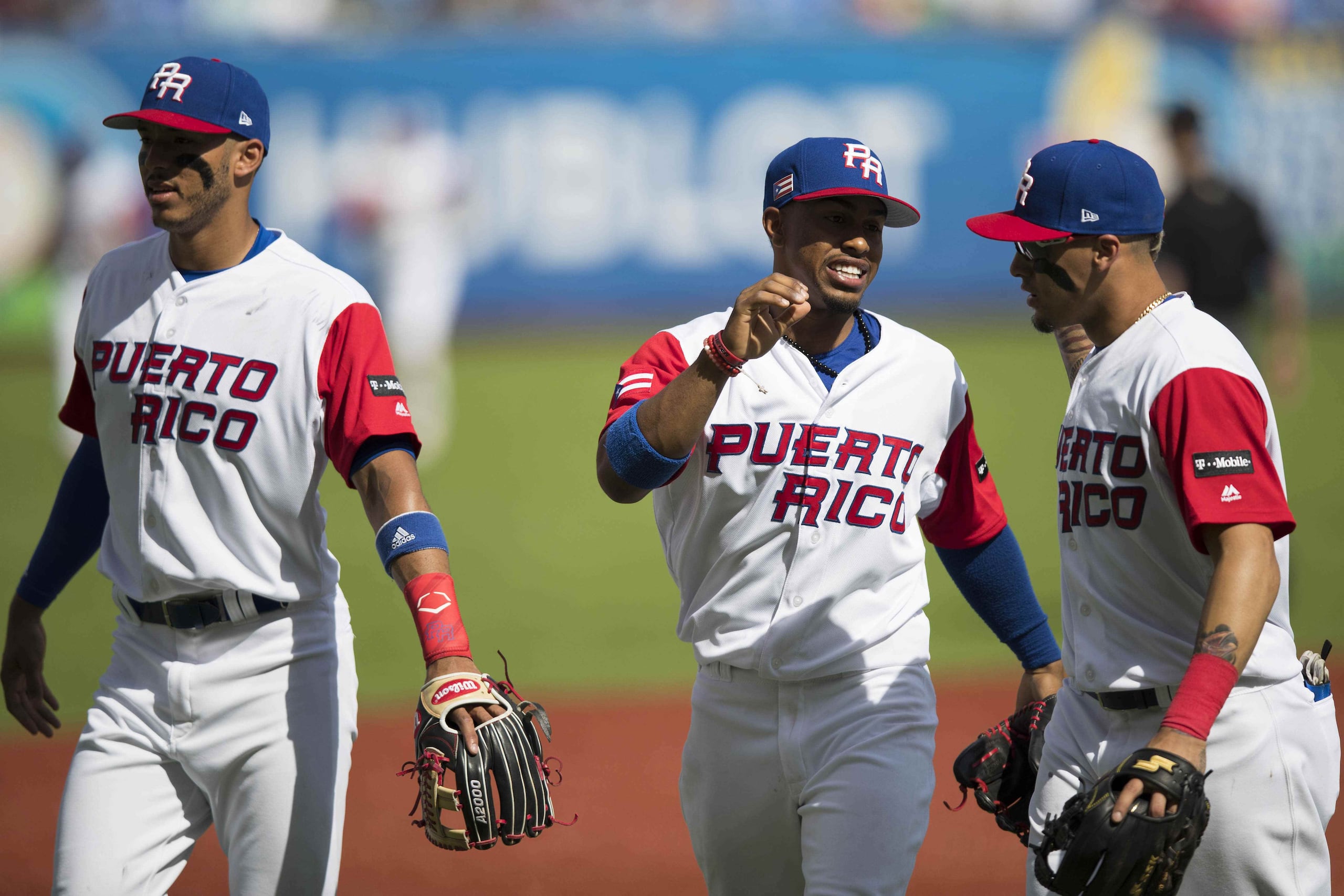 Carlos Correa, Francisco Lindor y Javier Báez jugarán hoy ante Dominicana.