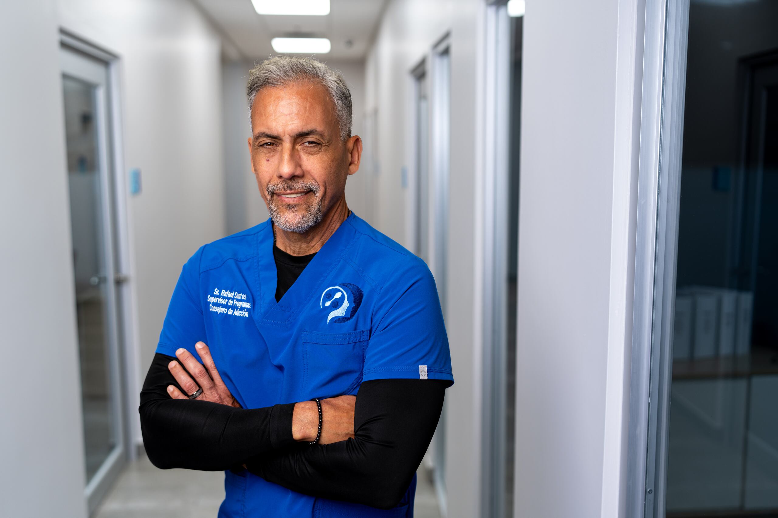 Rafael Santos, consejero en sustancias del Centro de Salud Conductual San Lucas.
