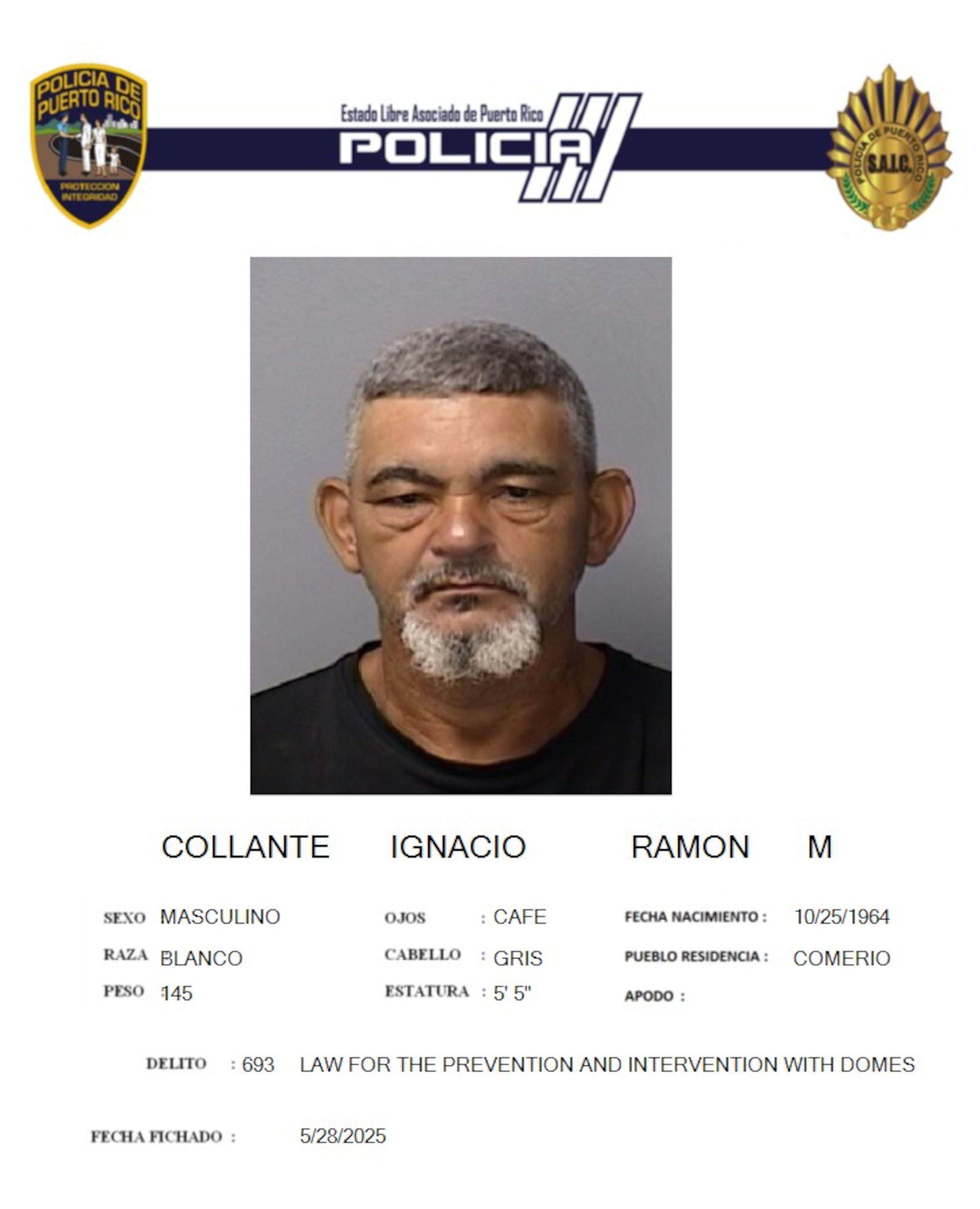 Ramón M. Collante Ignacio, fue acusado por violencia doméstica y maltrato de menores por negligencia.