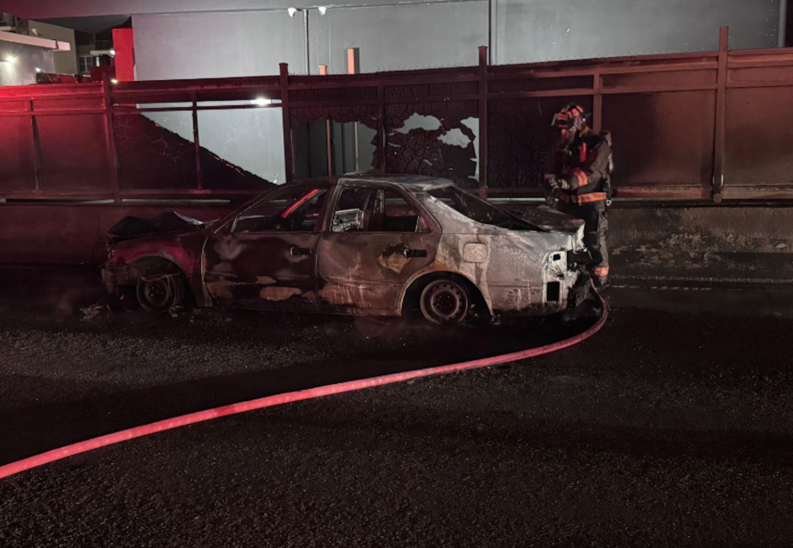 Los bomberos lograron extinguir las llamas.