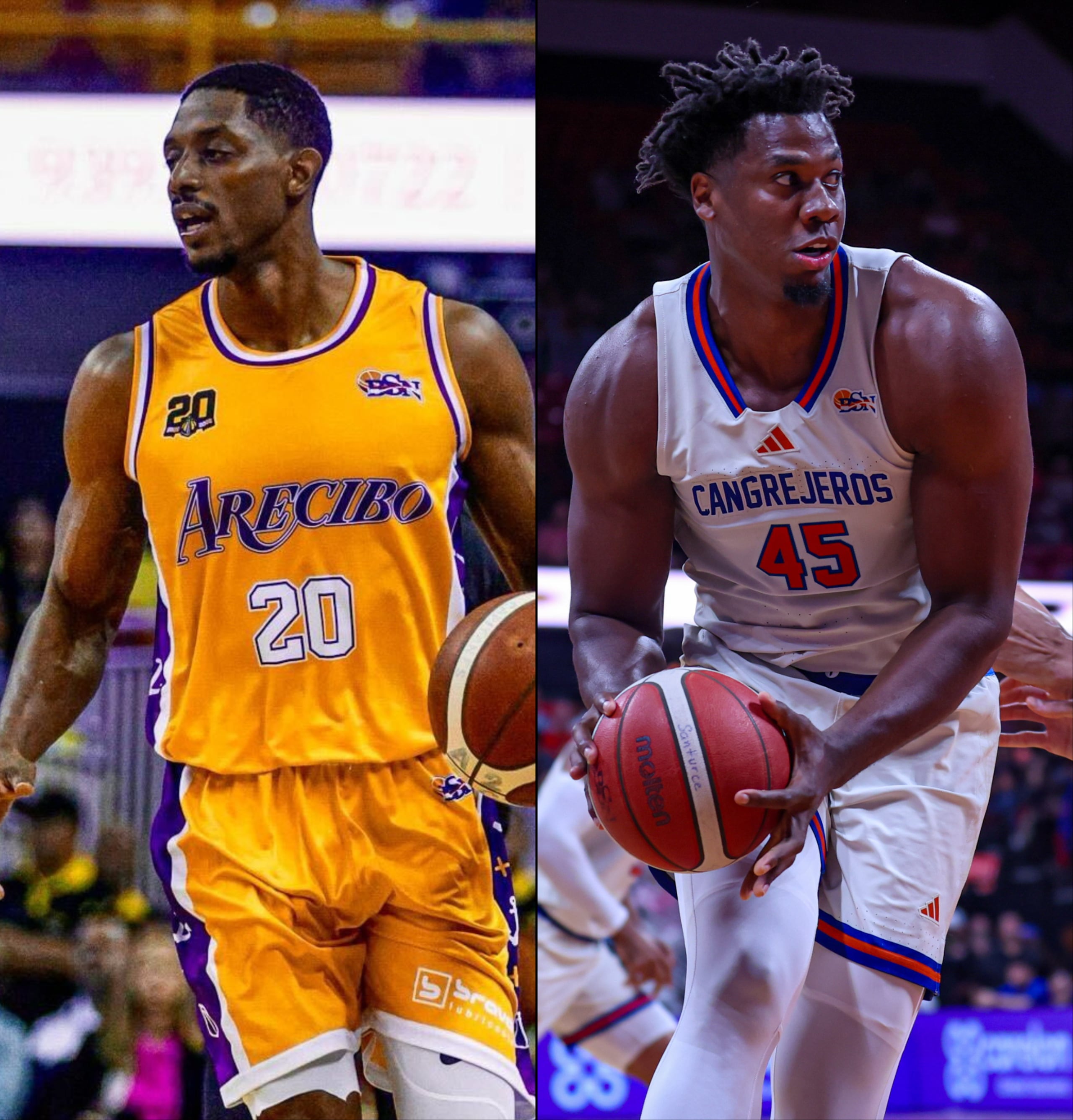 Brandon Knight y Hassan Whiteside jugaron la pasada temporada del BSN con los Capitanes de Arecibo y los Cangrejeros de Santurce, respectivamente.