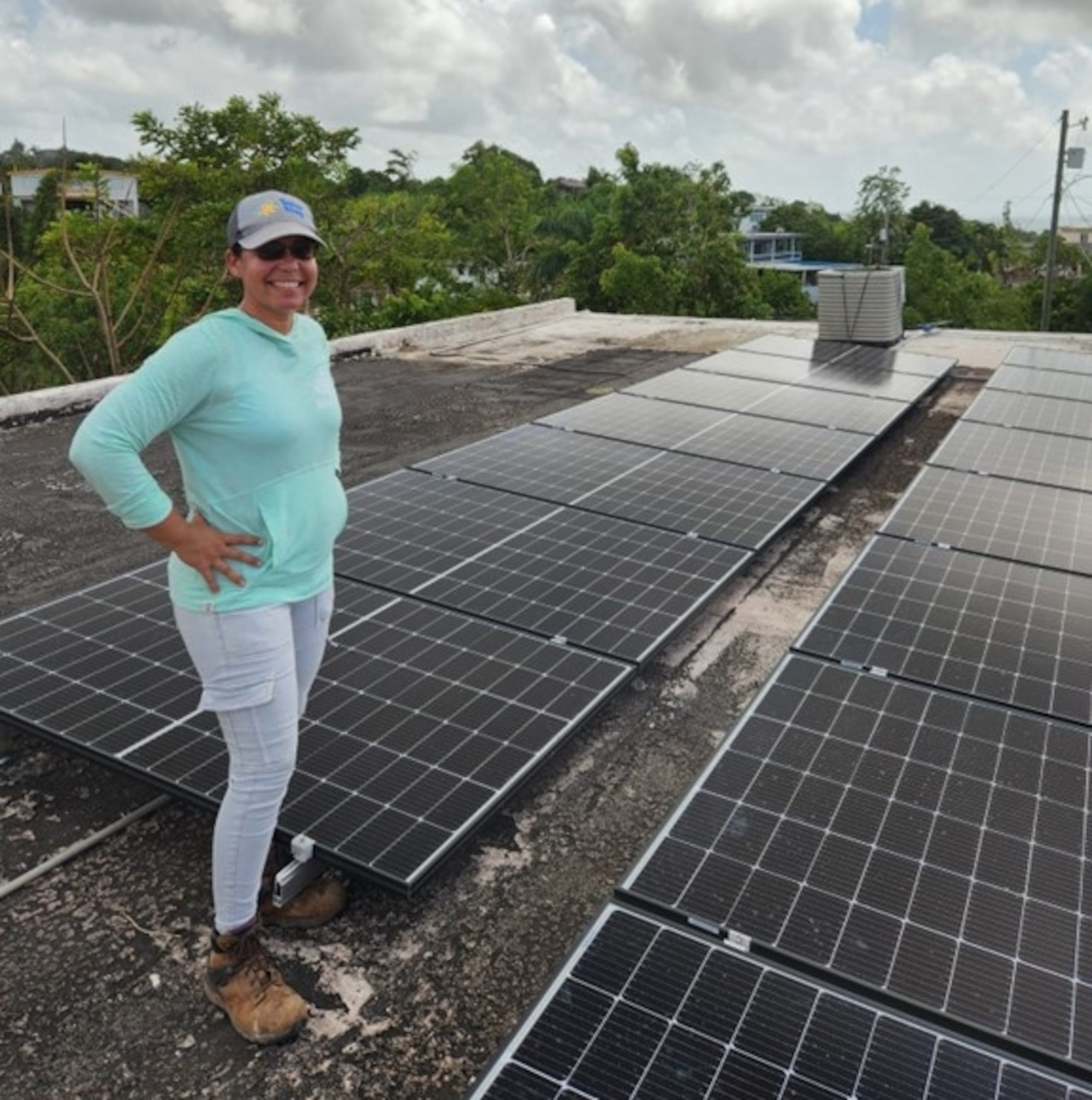 Ingeniera Lourdes M. Marcano, propietaria de Solar Step LLC.