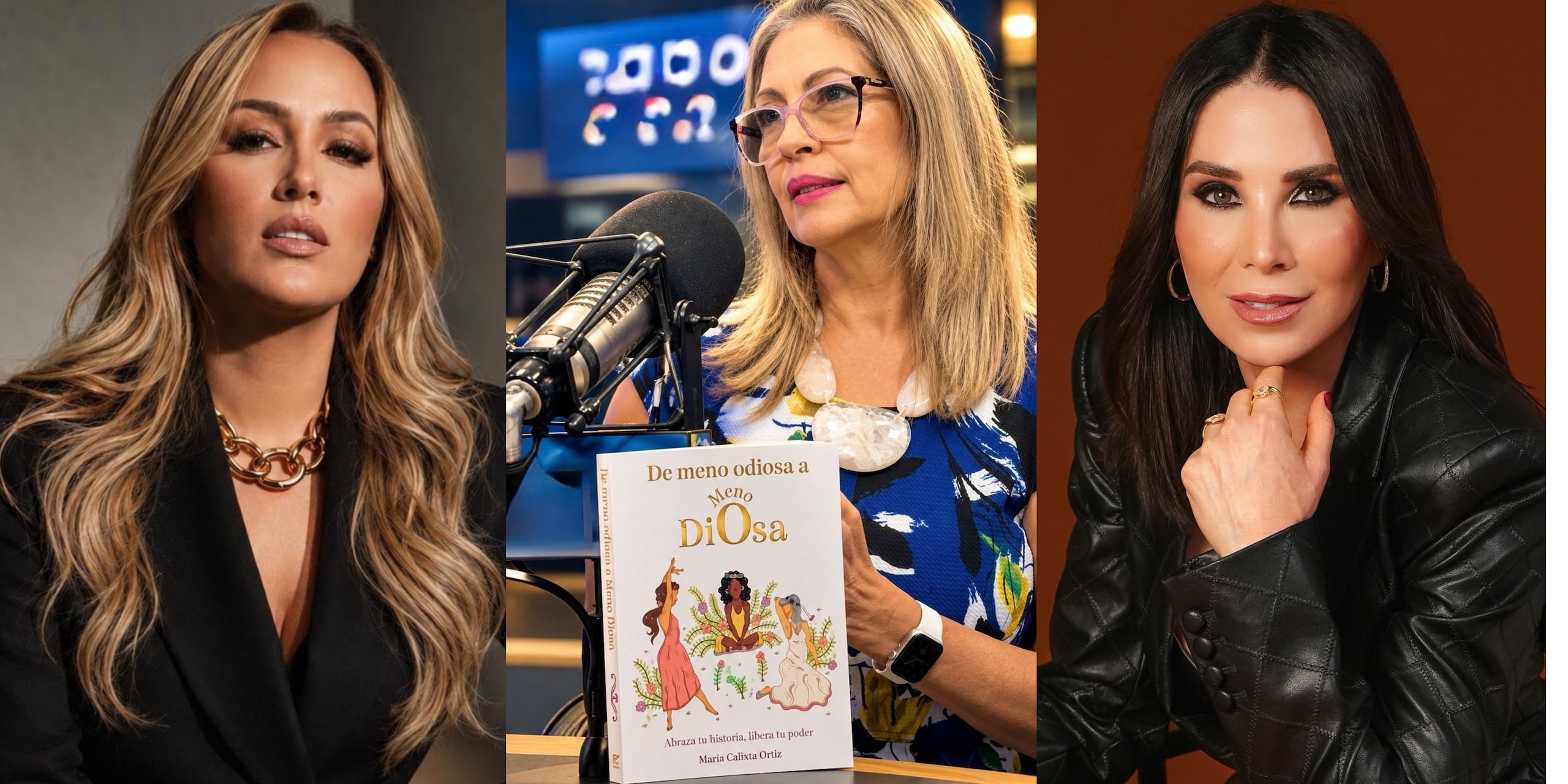 Dra. Keila Díaz, María Calixta Ortiz y Laura Posada.