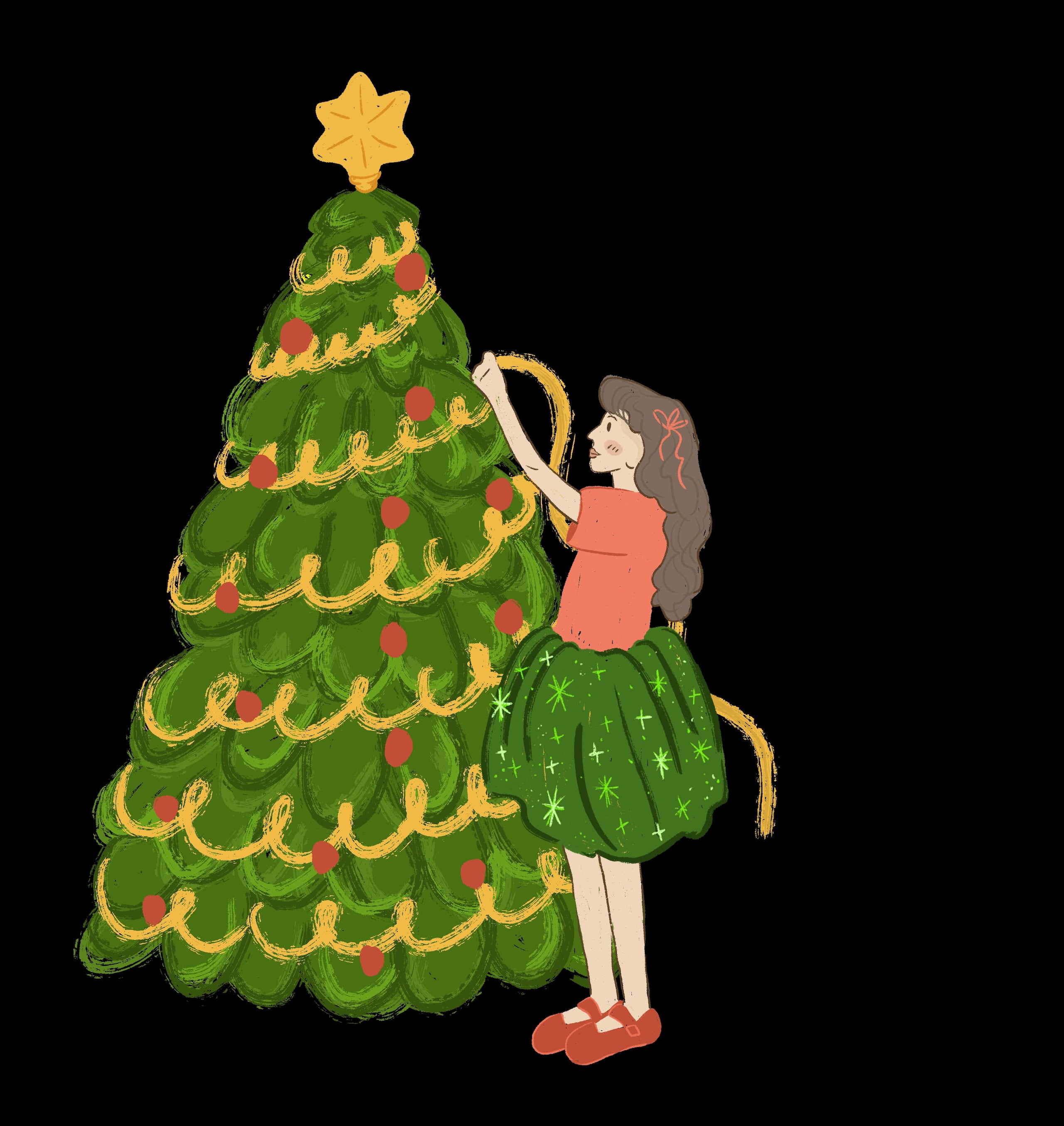 ¿Te gusta decorar el árbol de Navidad? Si no lo has hecho, habla con tus padres y sé parte del proceso. De seguro, gozarán mucho.