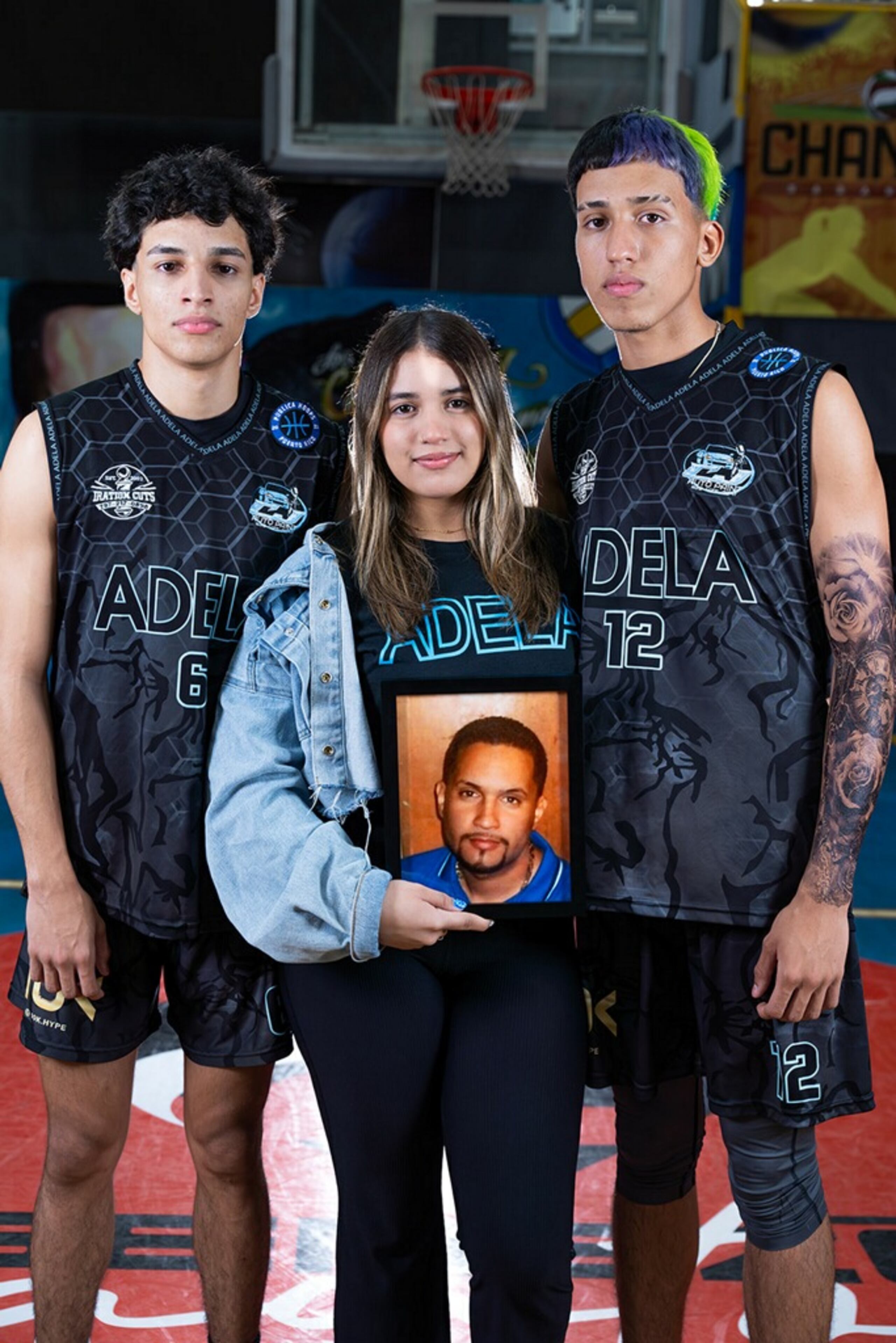 Félix, William y Kamila han encontrado en el deporte escolar una motivación para superar la muerte de su progenitor.