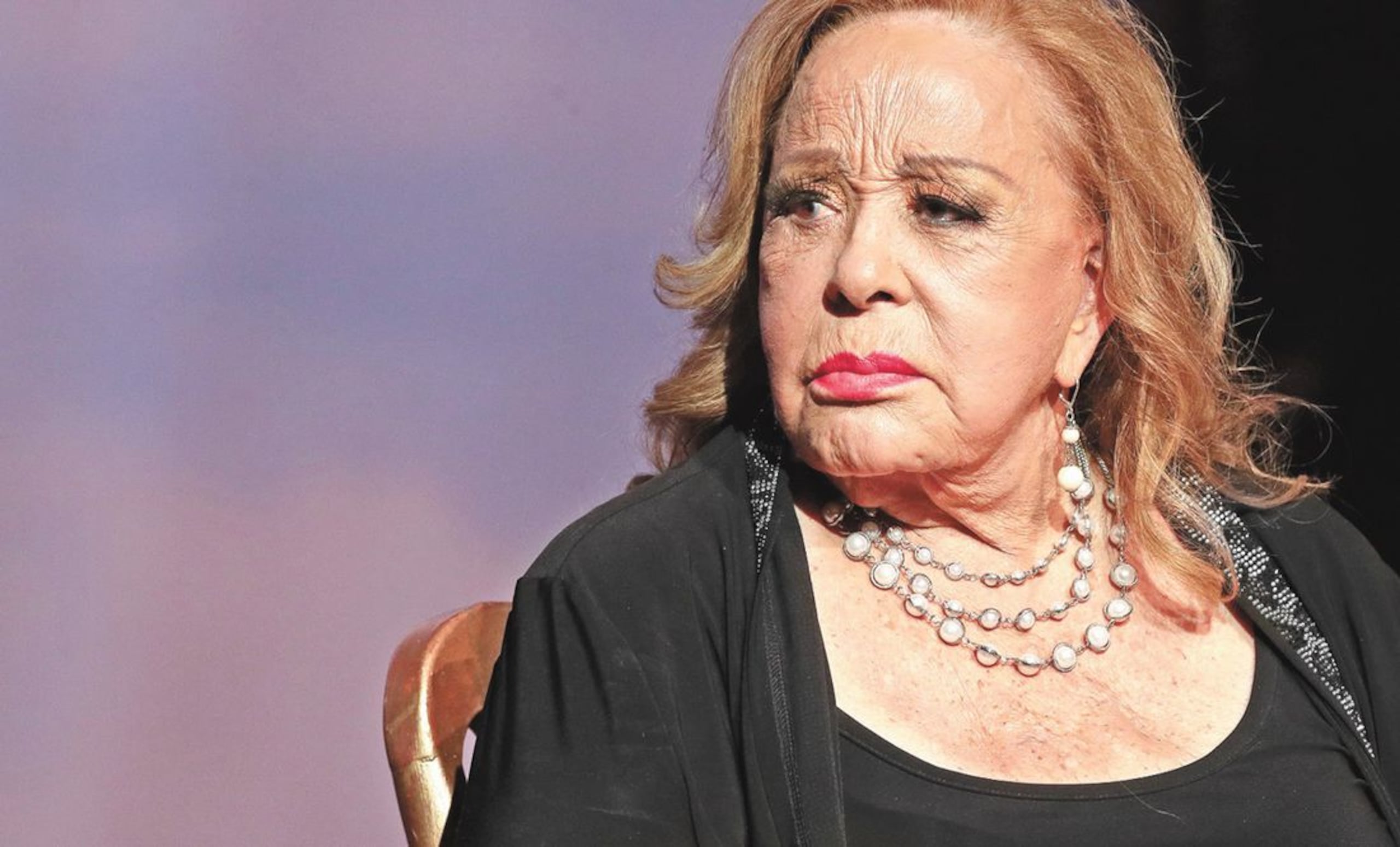Guzmán confirmó que la actriz mexicana esta en el hospital desde el pasado 21 de diciembre.