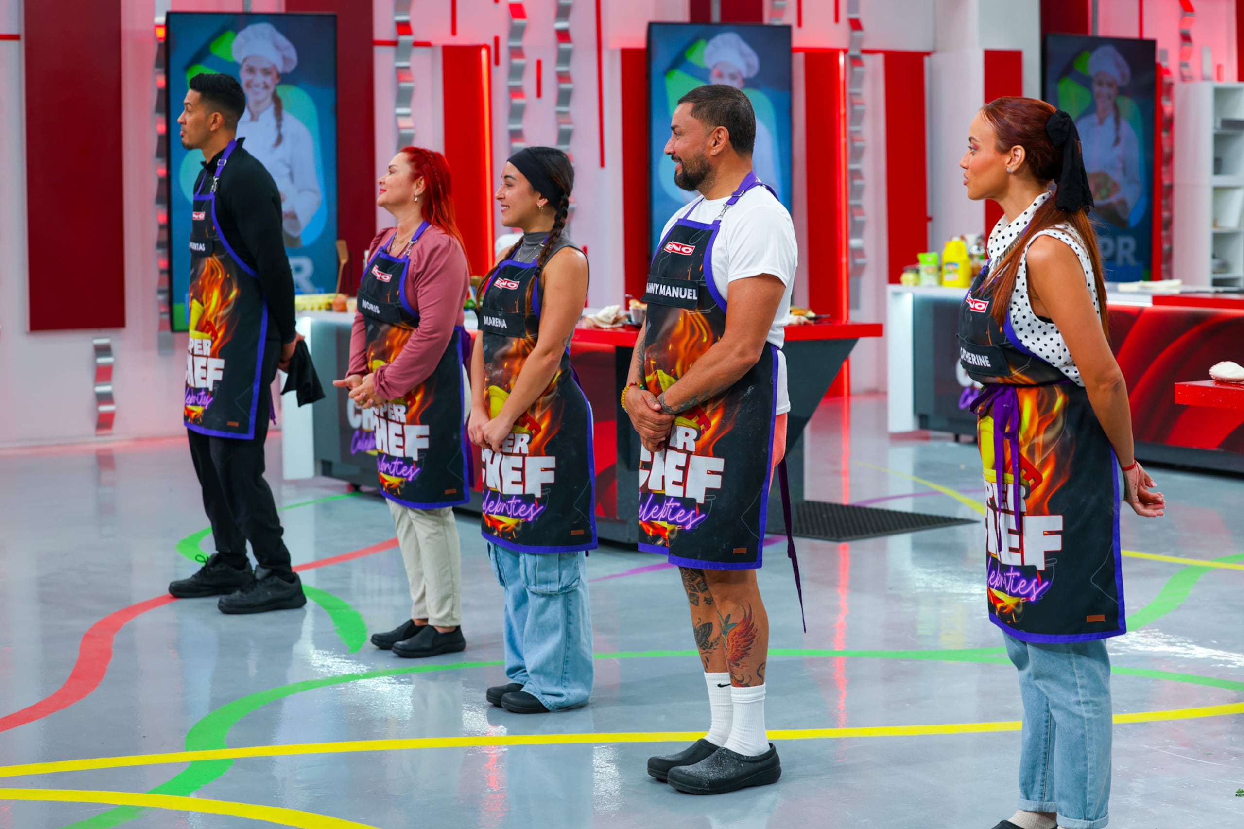 Los participantes probaron sus habilidades con la cocina argentina.