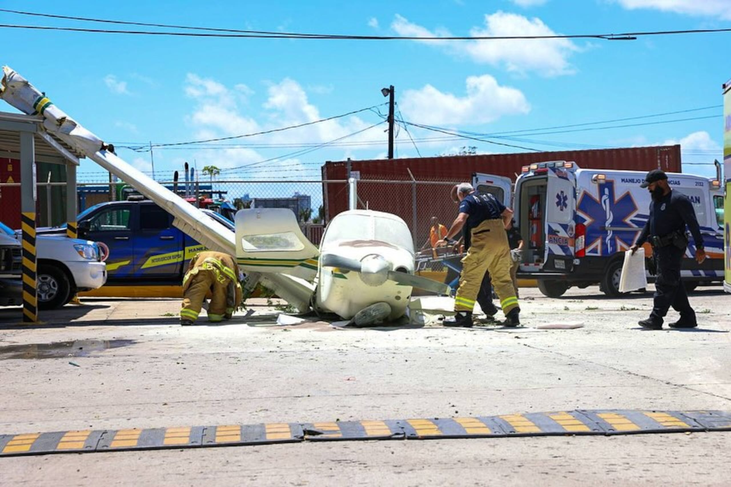 El accidente ocurrió cerca de las 10:40 a.m., cuando la aprendiz despegó desde la pista del aeropuerto Fernando Luis Ribas Dominicci.