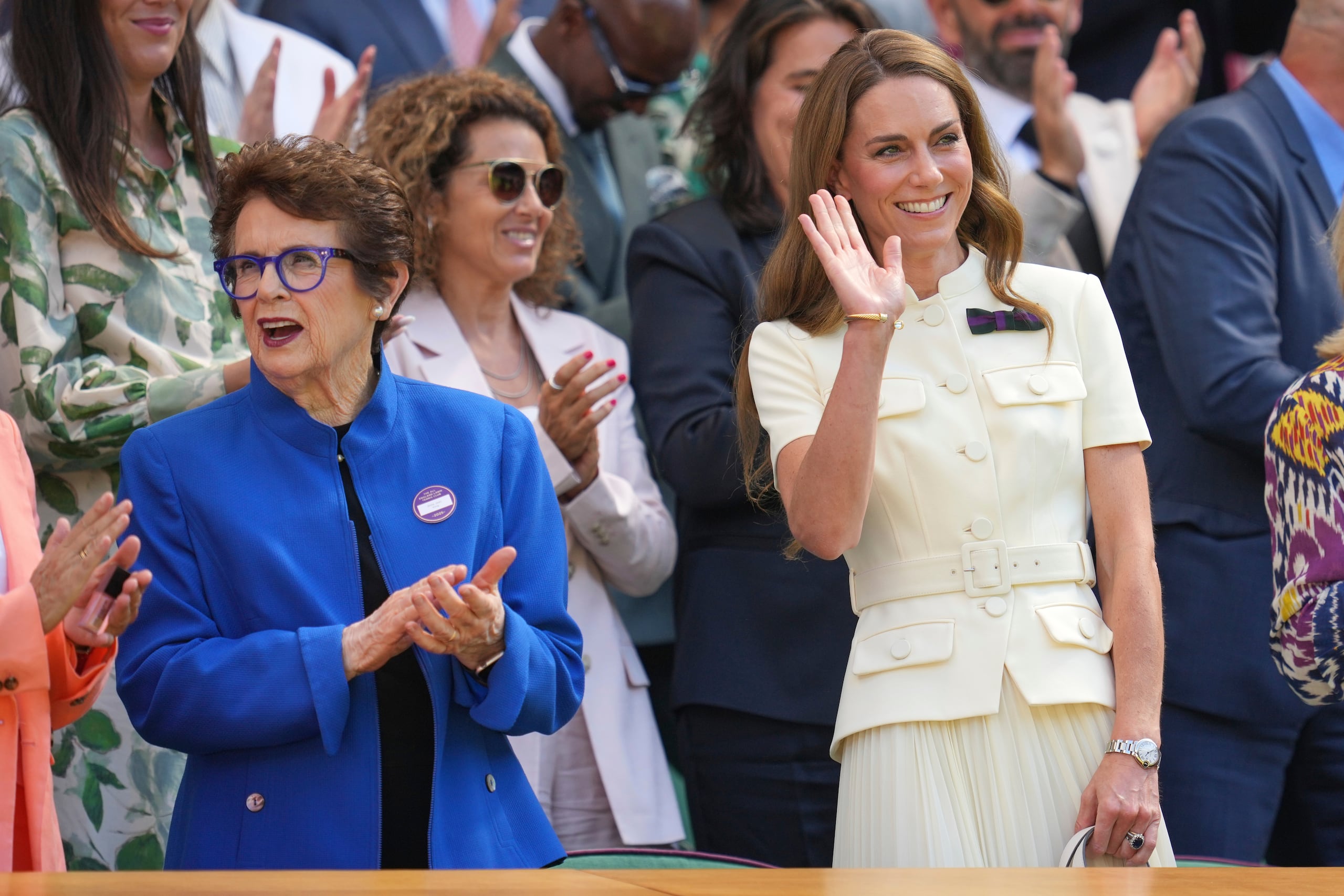 Kate ha sido la patrocinadora del All England Club desde 2016.