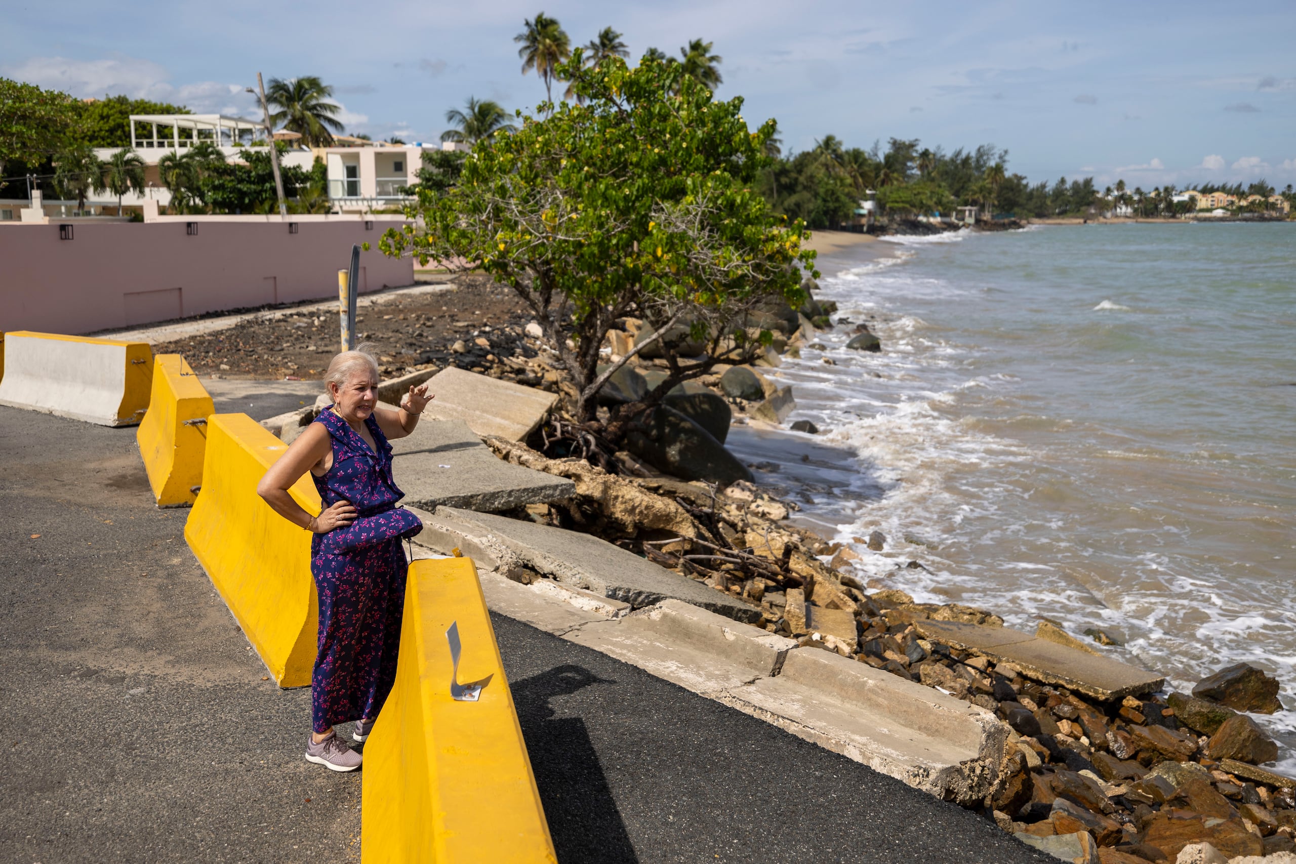 "La erosión costera sigue siendo una realidad en Loíza y en todas las costas de Puerto Rico, por lo que hay que trabajar con premura", sostuvo la alcaldesa de Loíza, Julia Nazario Fuentes.