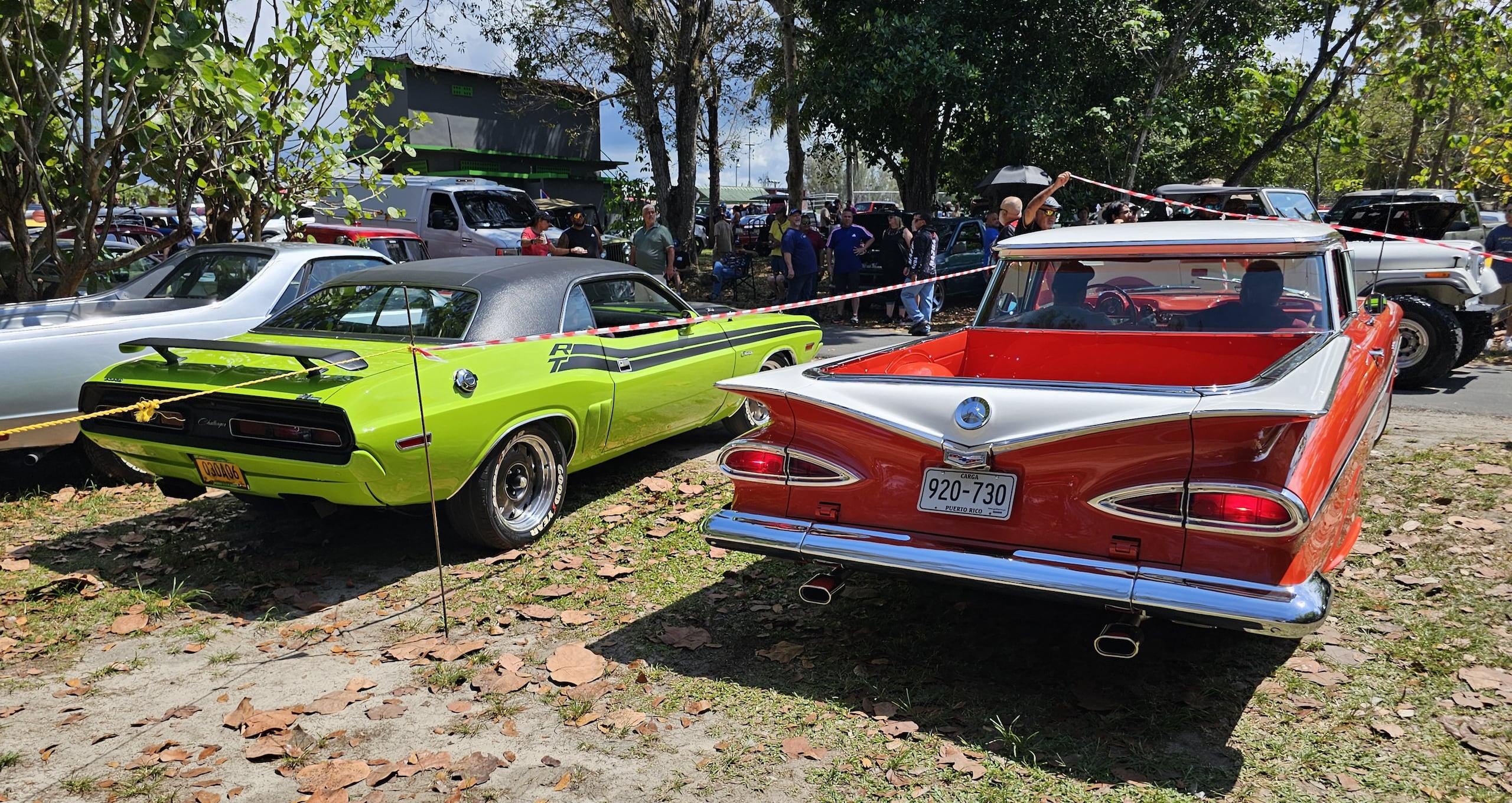 Uno de los modelos que se pudieron apreciar durante el Día Nacional del Auto Antiguo y Clásico de Puerto Rico.