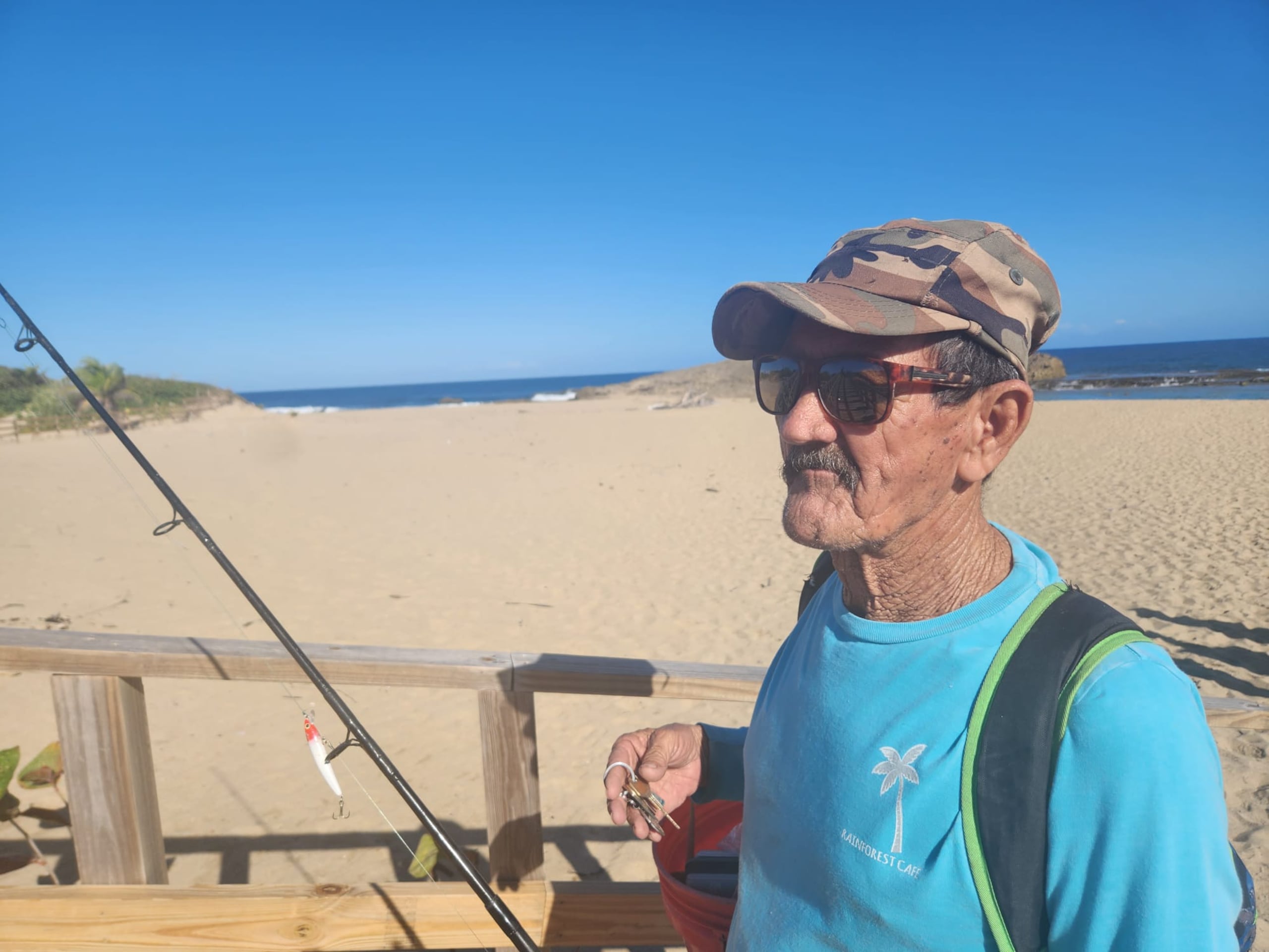 Isidro Cruz Medina, pescador de Isabela.