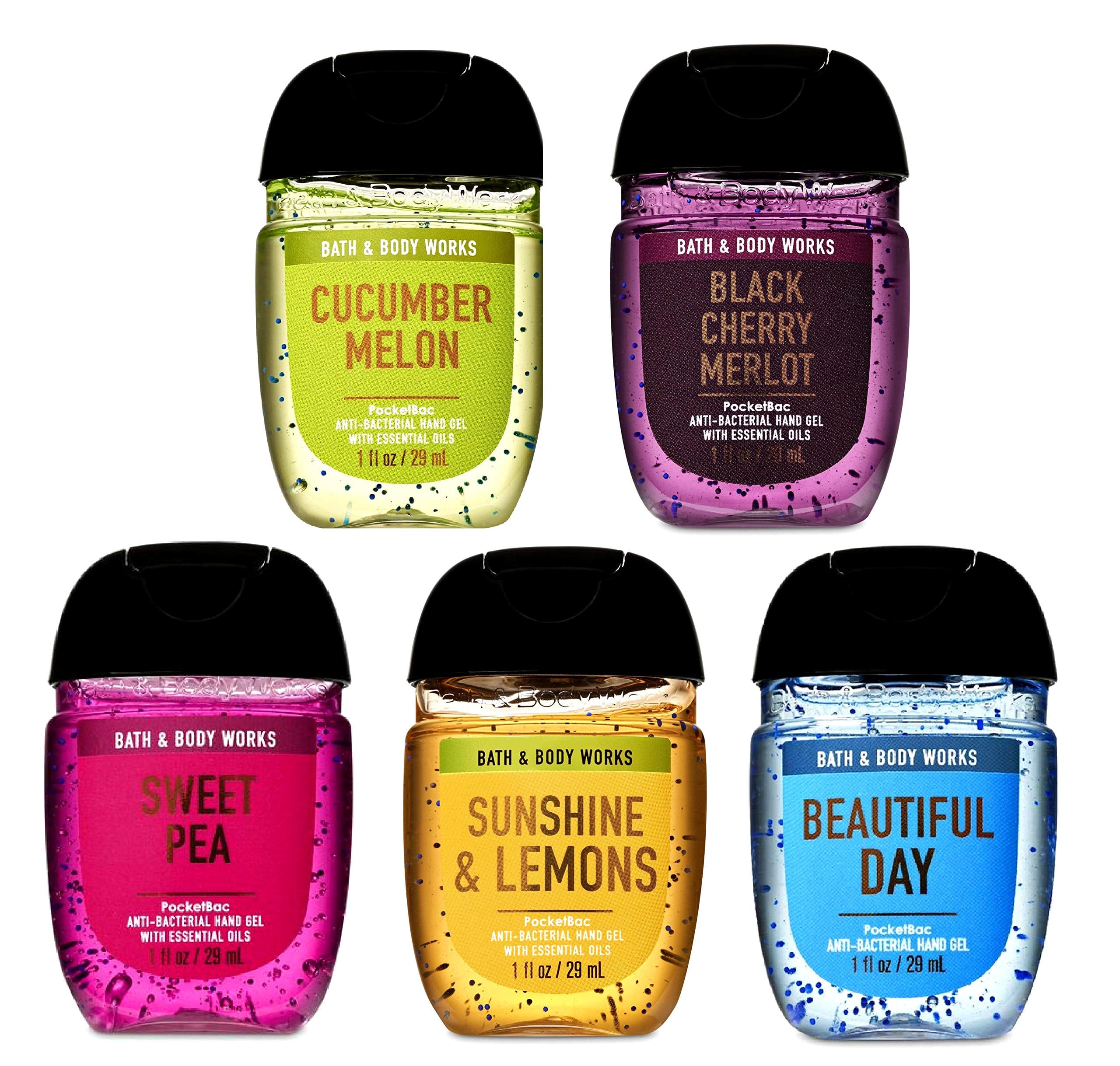 PocketBac Hand Sanitizers de Bath & Body Works, en el primer nivel.