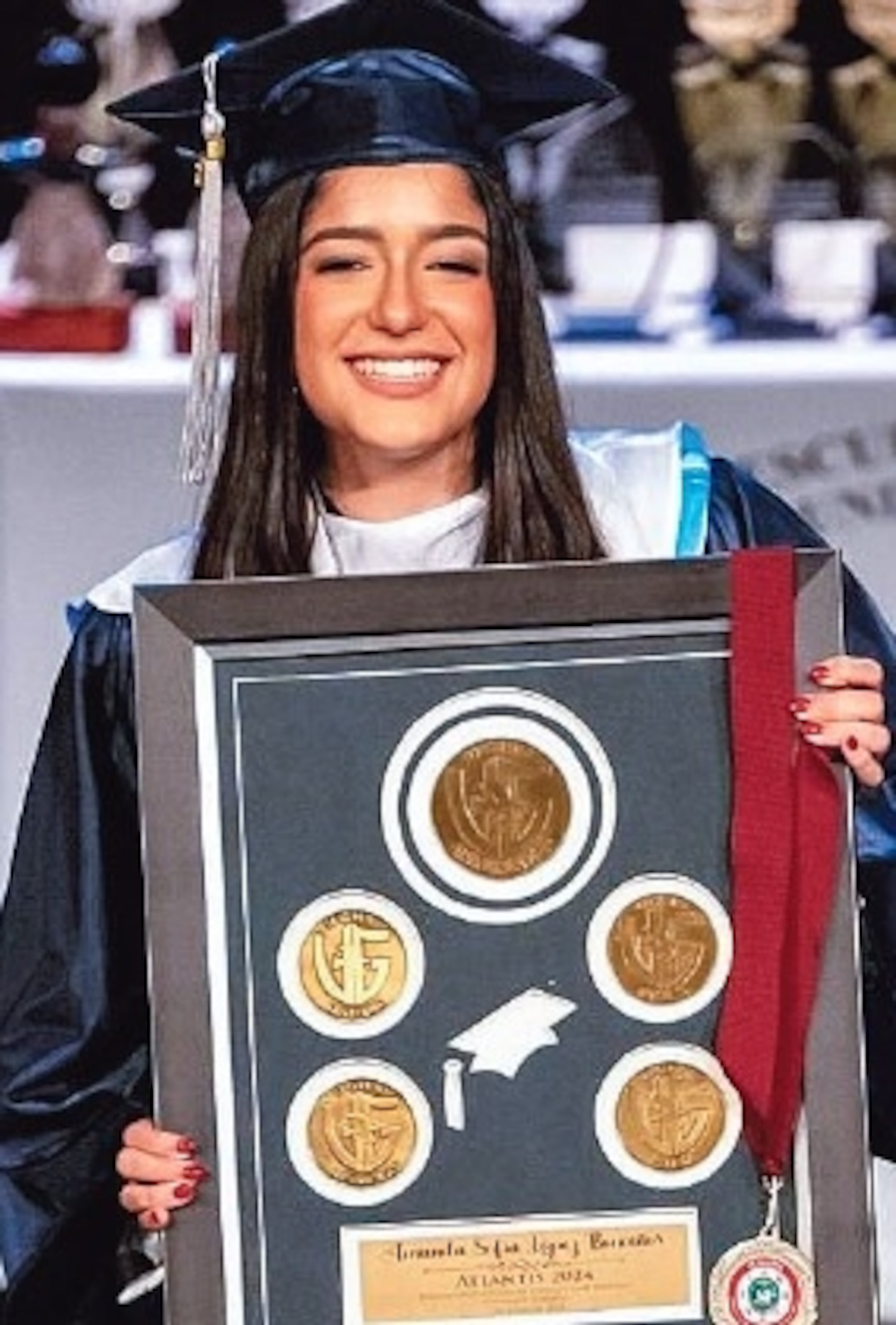 Amanda Sofía López Bonceñor, estudiante universitaria y creadora de la plataforma The Financial Girl.