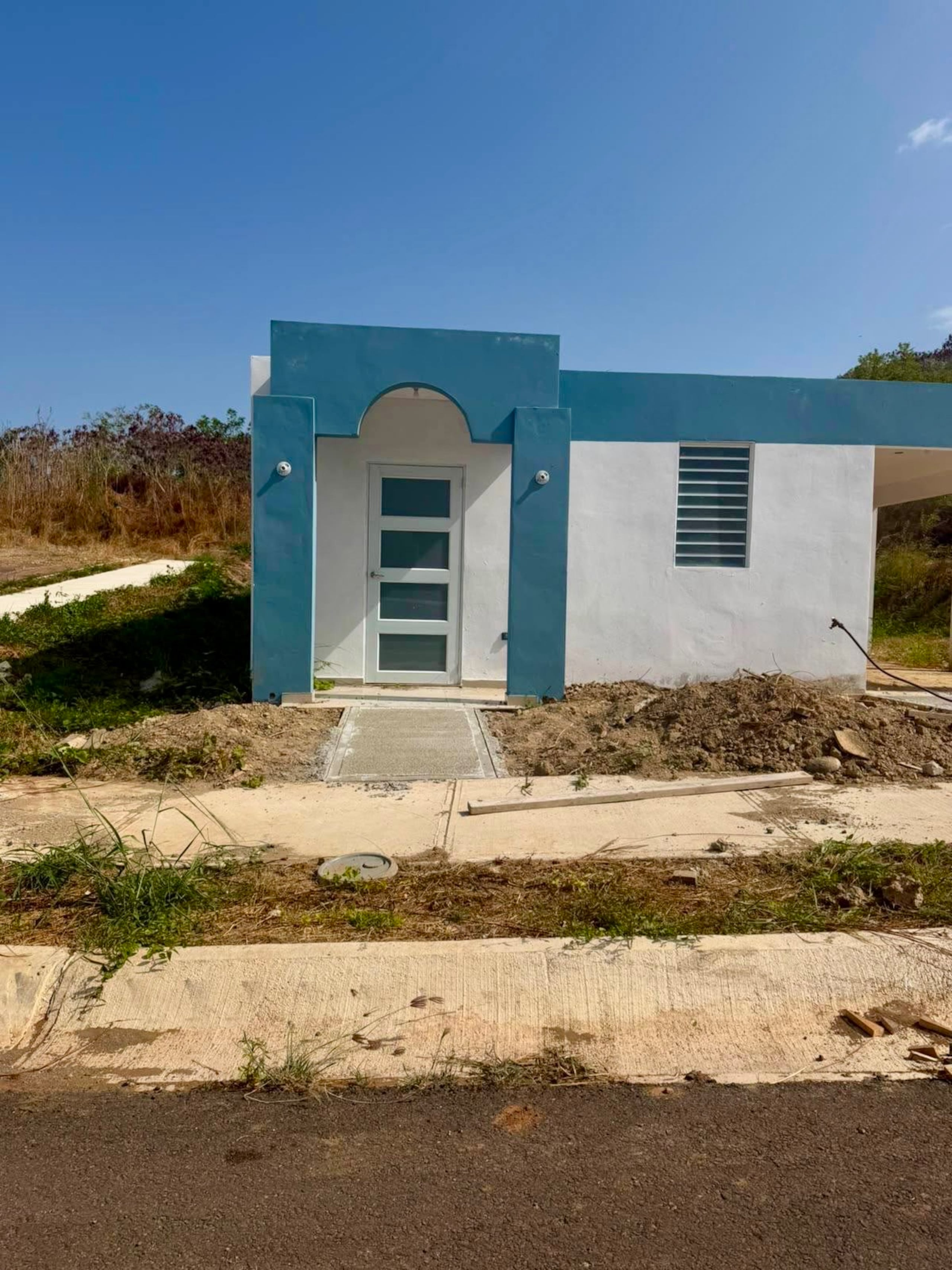 Residencias en el proyecto conocido como urbanización Villa Jireh, en Yauco.