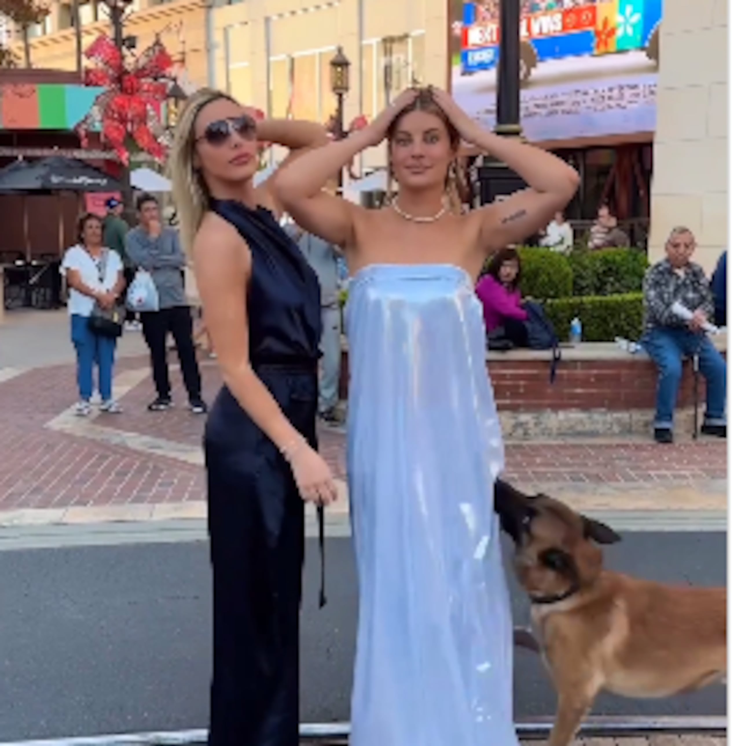 Los internautas identificaron a la modelo como Hannah Stocking, la mejor amiga de Lele Pons, por lo que no descartan que el suceso haya sido premeditado.