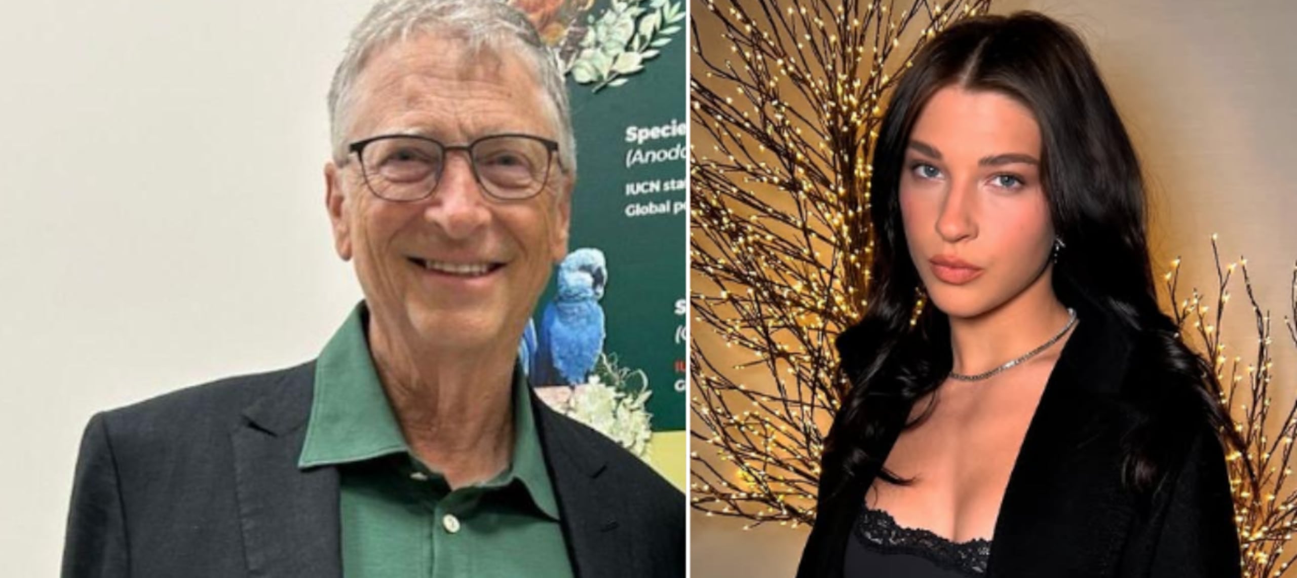 Bill Gates y su hija Phoebe Adele Gates