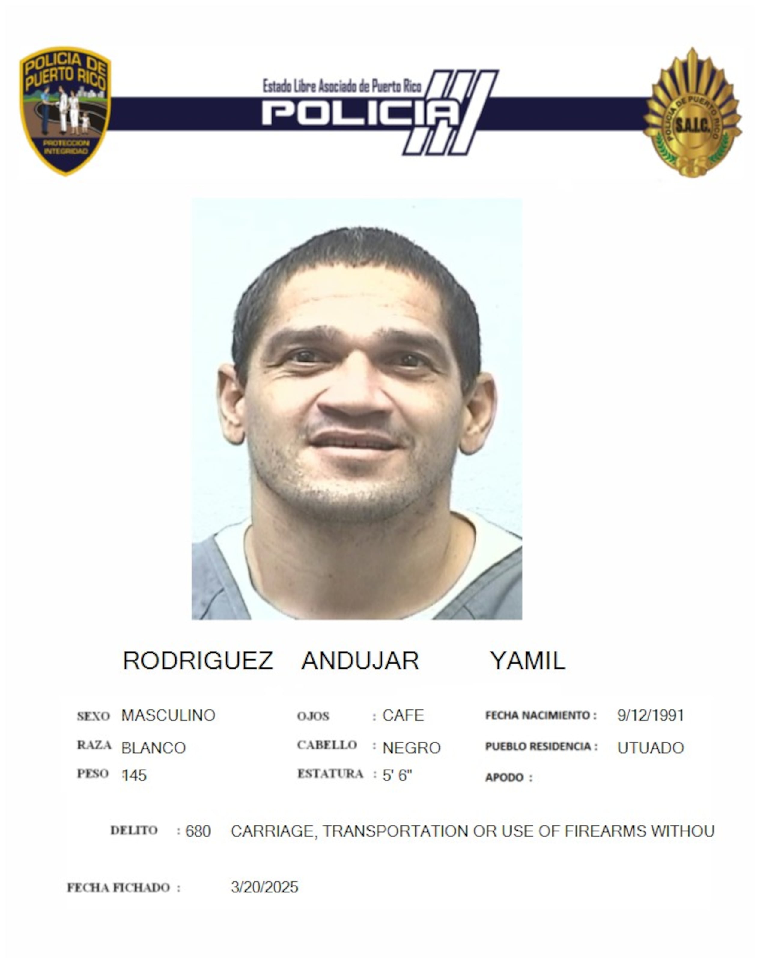 Yamil Rodríguez Andújar.